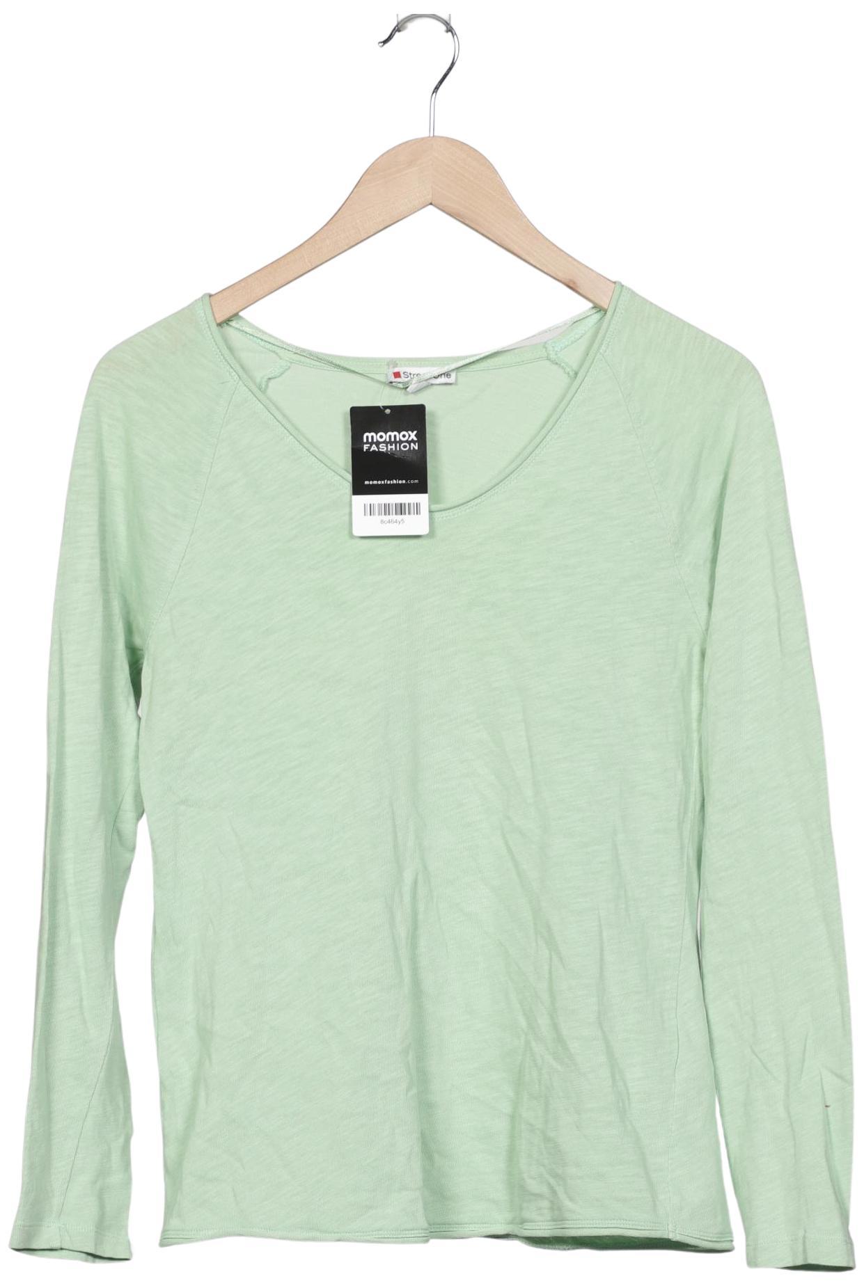 

Street One Damen Langarmshirt, hellgrün, Gr. 38