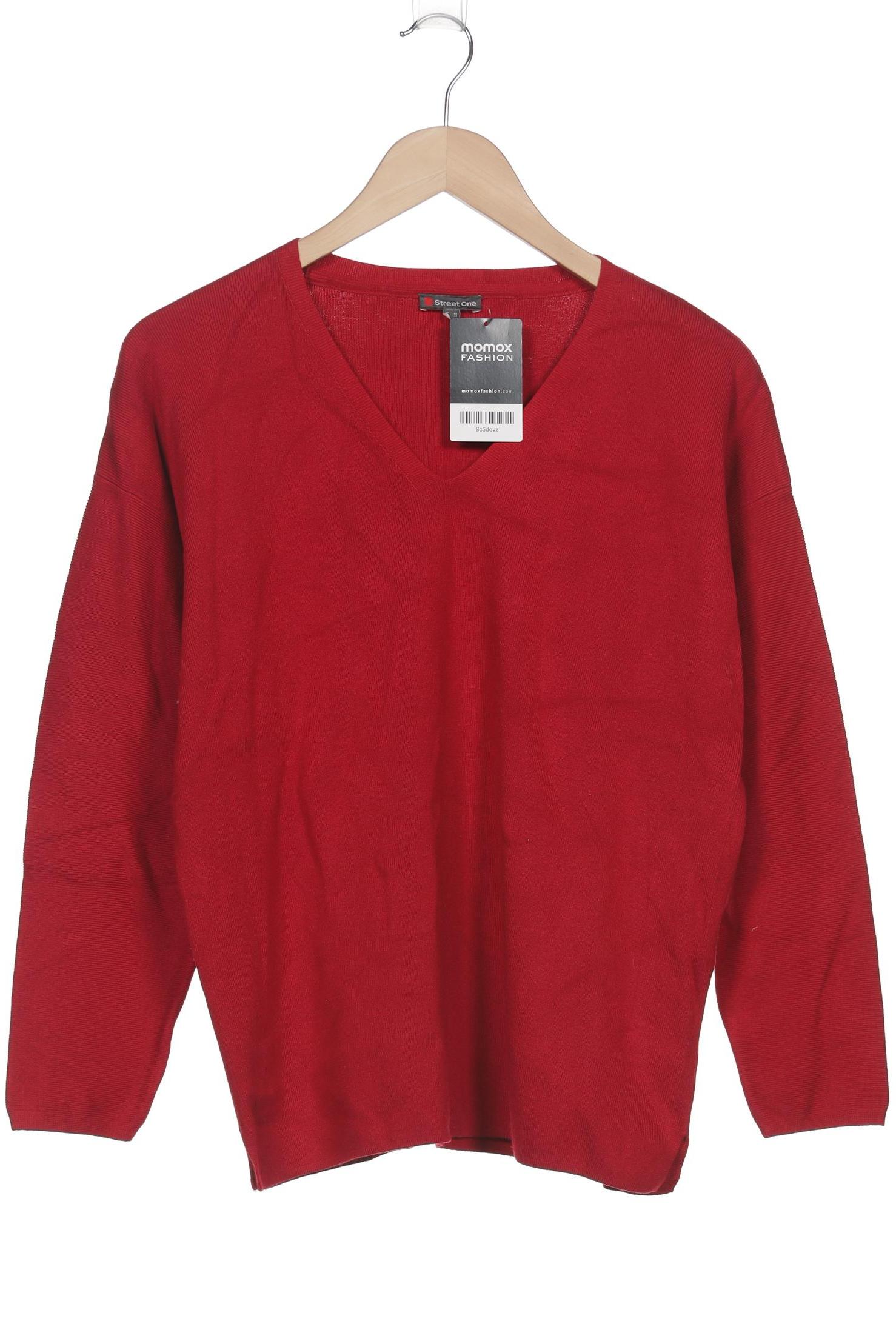 

Street One Damen Pullover, rot, Gr. 42