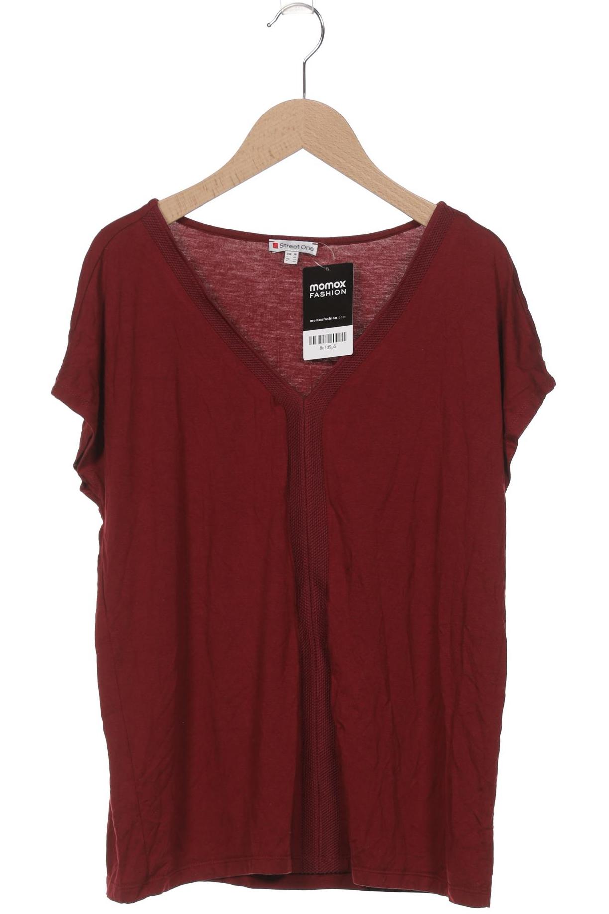 

Street One Damen T-Shirt, bordeaux, Gr. 38