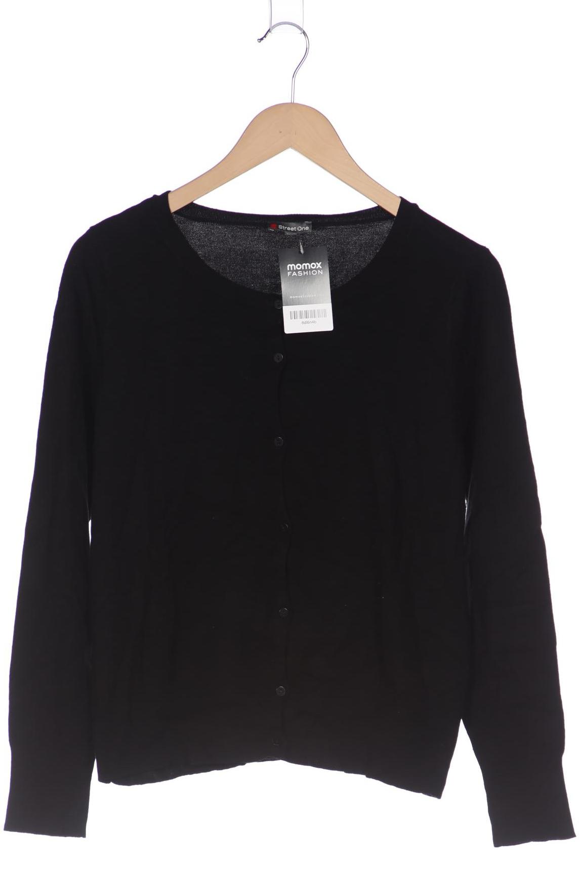 

Street One Damen Strickjacke, schwarz, Gr. 38