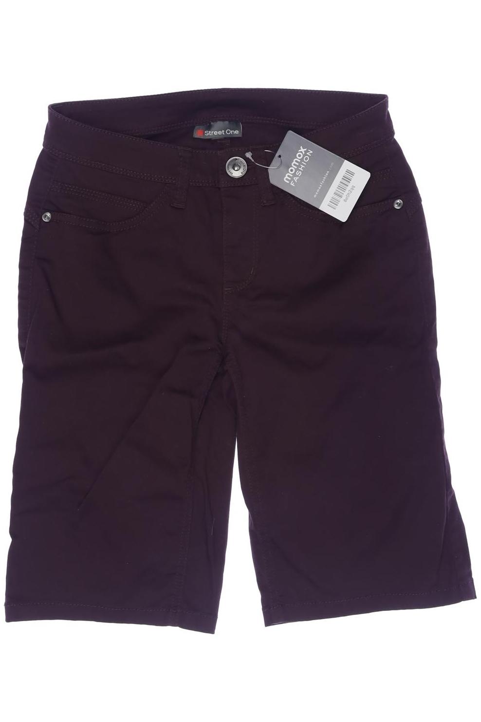 

Street One Damen Shorts, bordeaux, Gr. 32