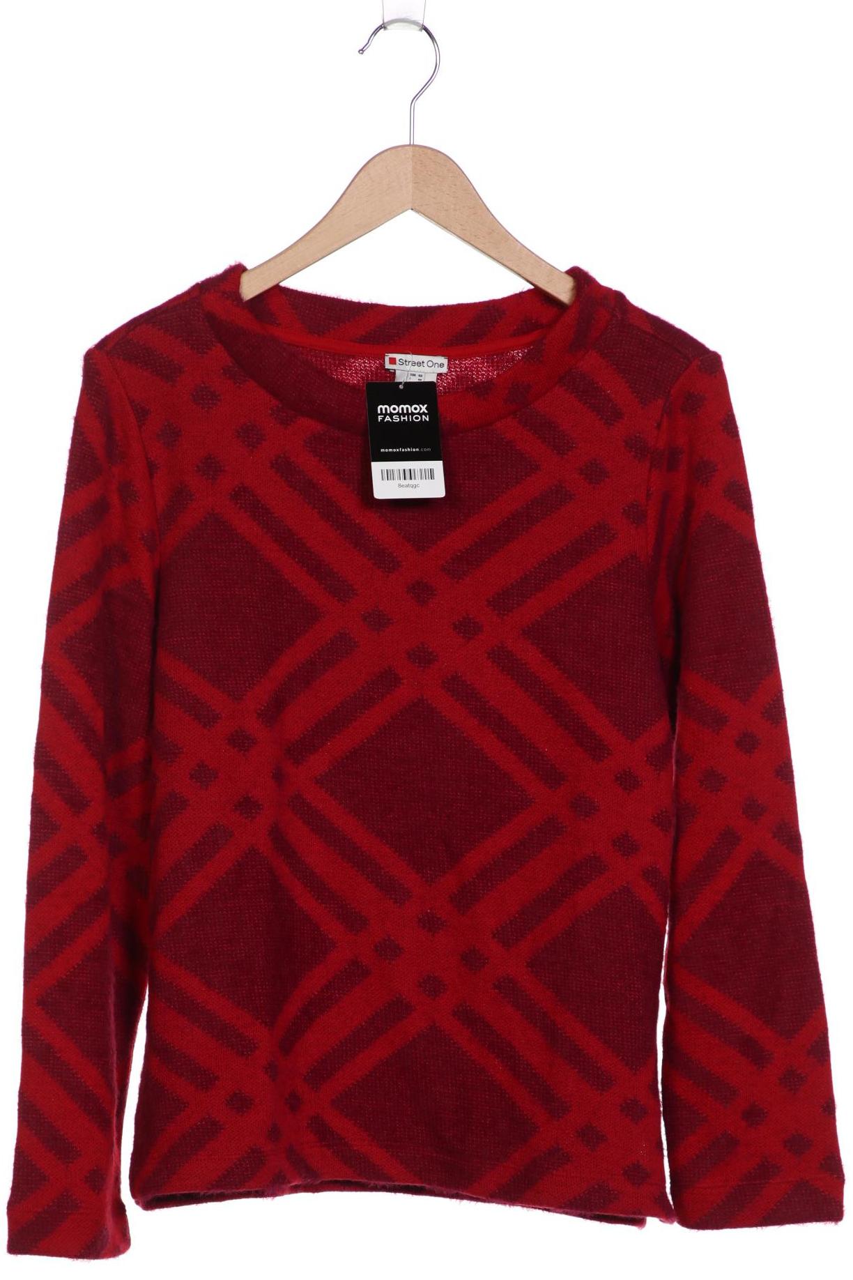 

Street One Damen Pullover, rot, Gr. 40