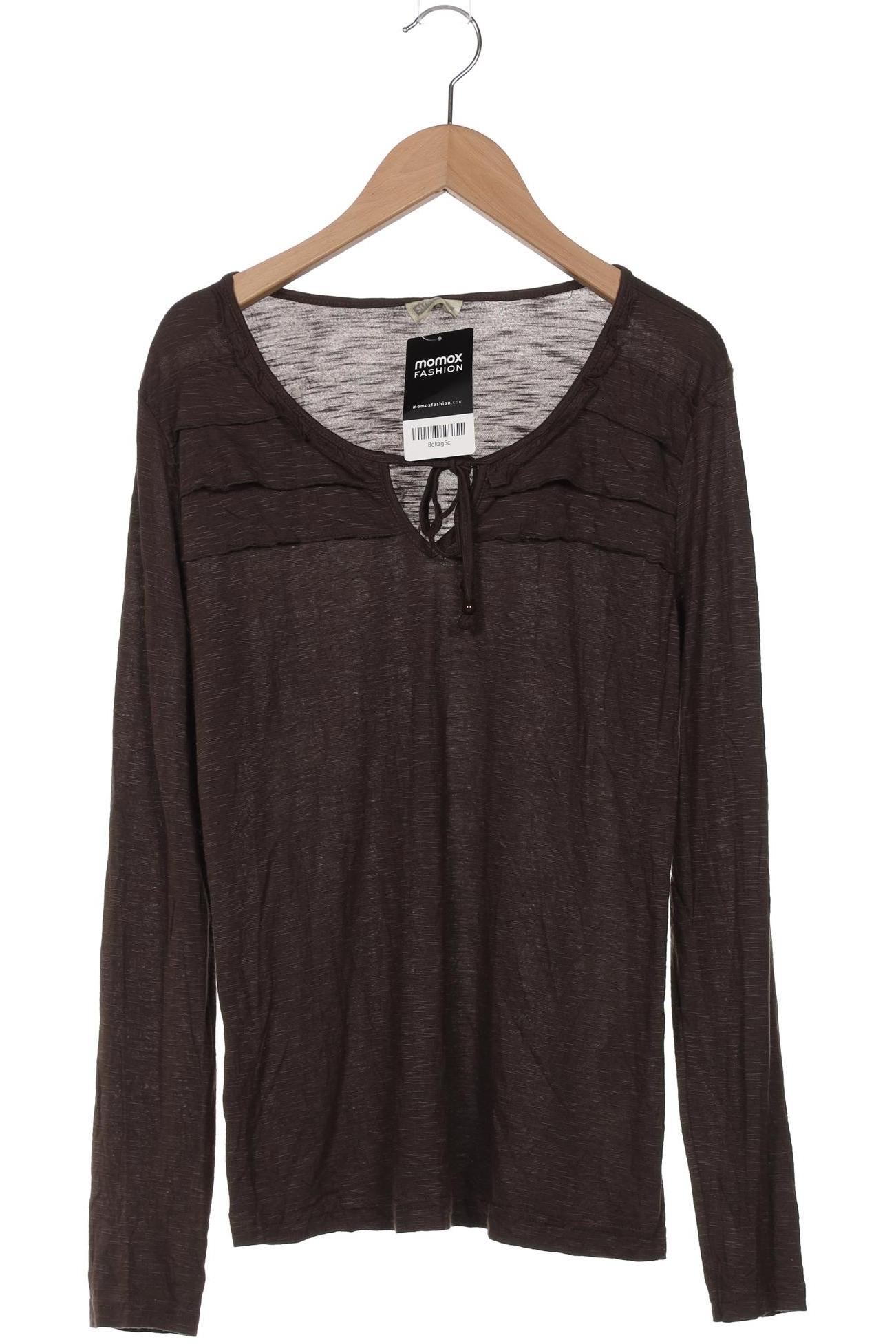 

Street One Damen Langarmshirt, braun, Gr. 38