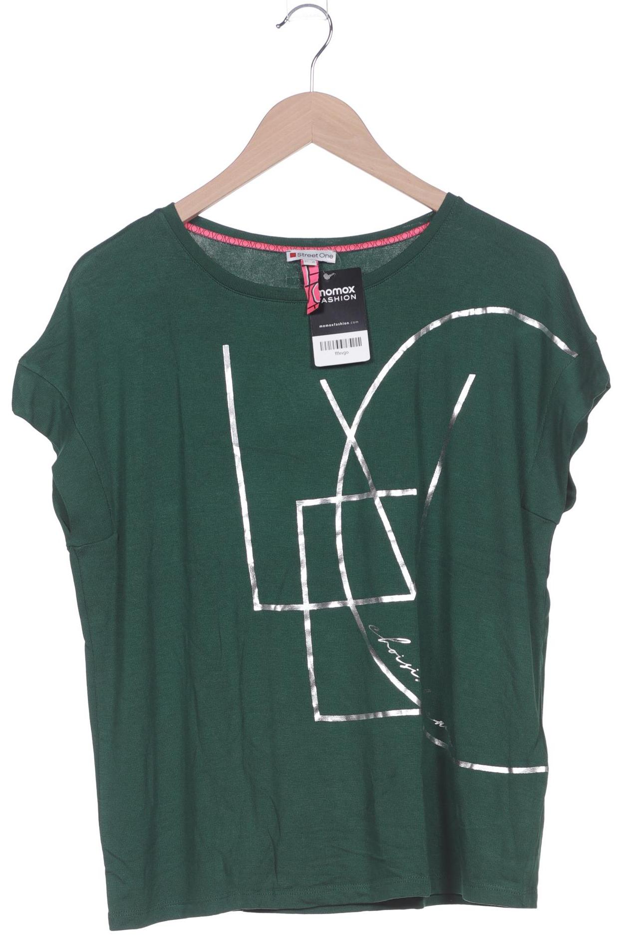 

Street One Damen T-Shirt, grün, Gr. 40