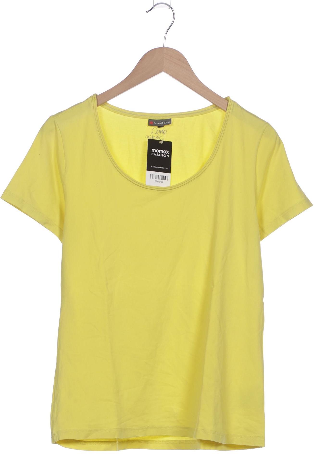 

Street One Damen T-Shirt, gelb, Gr. 44