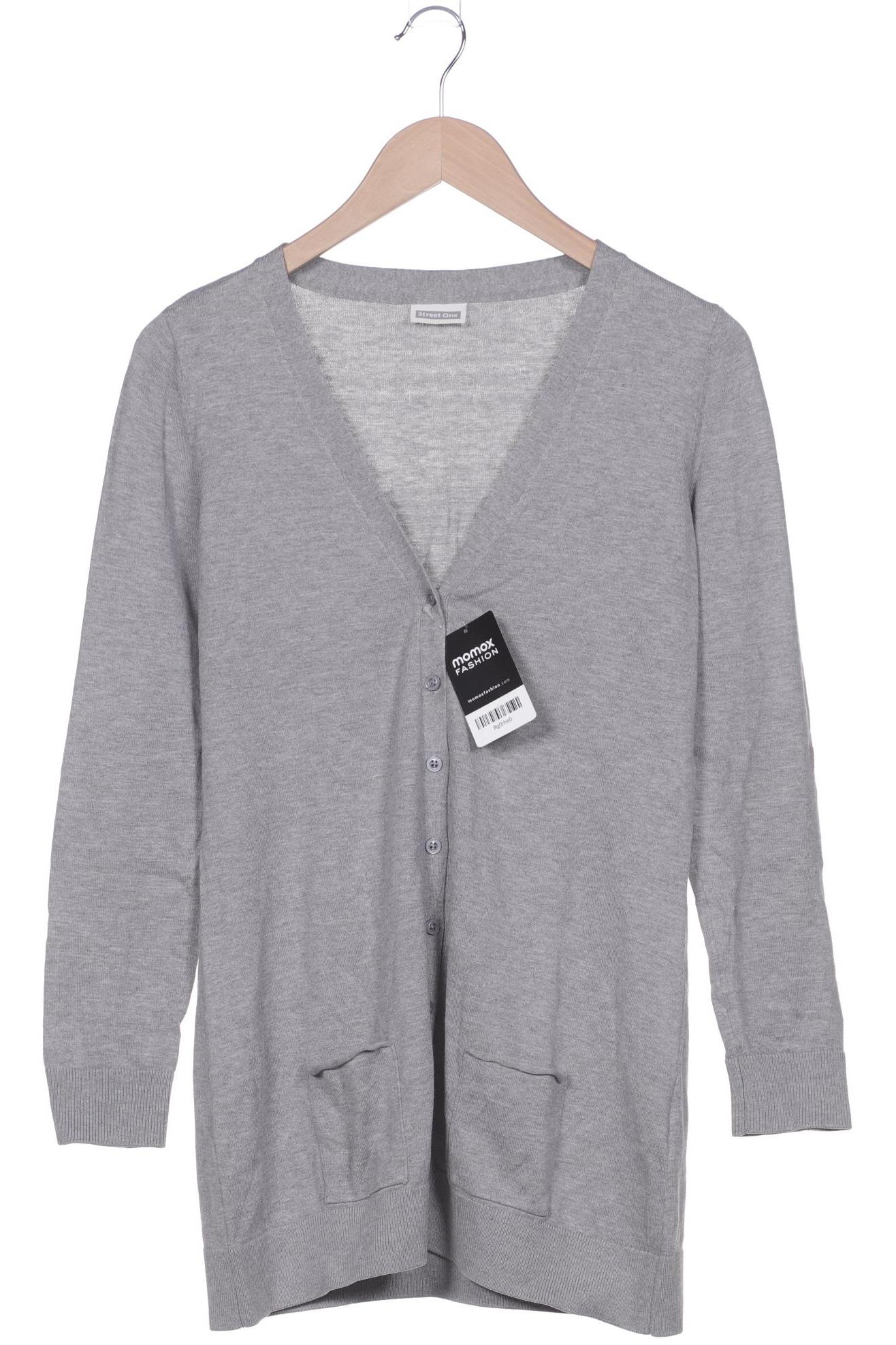 

Street One Damen Strickjacke, grau, Gr. 38