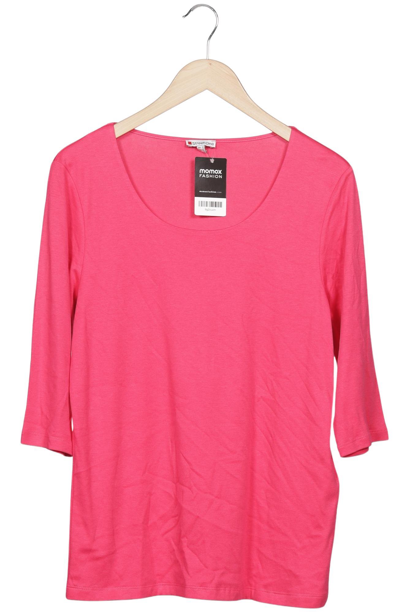 

Street One Damen Langarmshirt, pink, Gr. 44