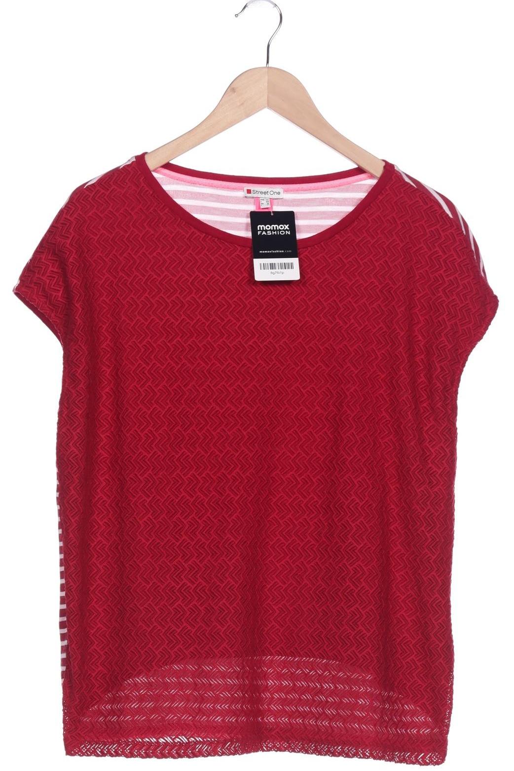 

Street One Damen T-Shirt, rot, Gr. 40