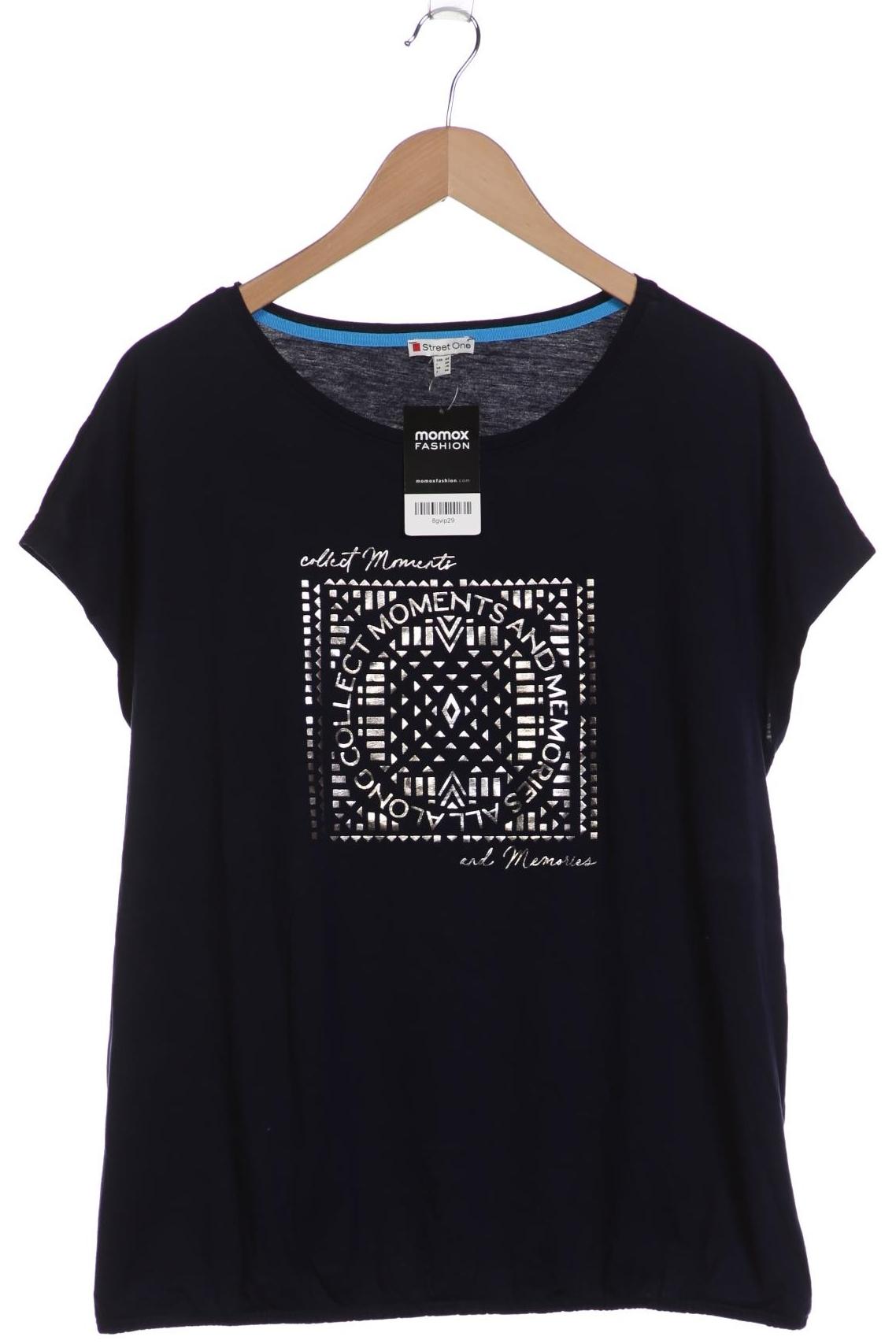 

Street One Damen T-Shirt, marineblau, Gr. 44