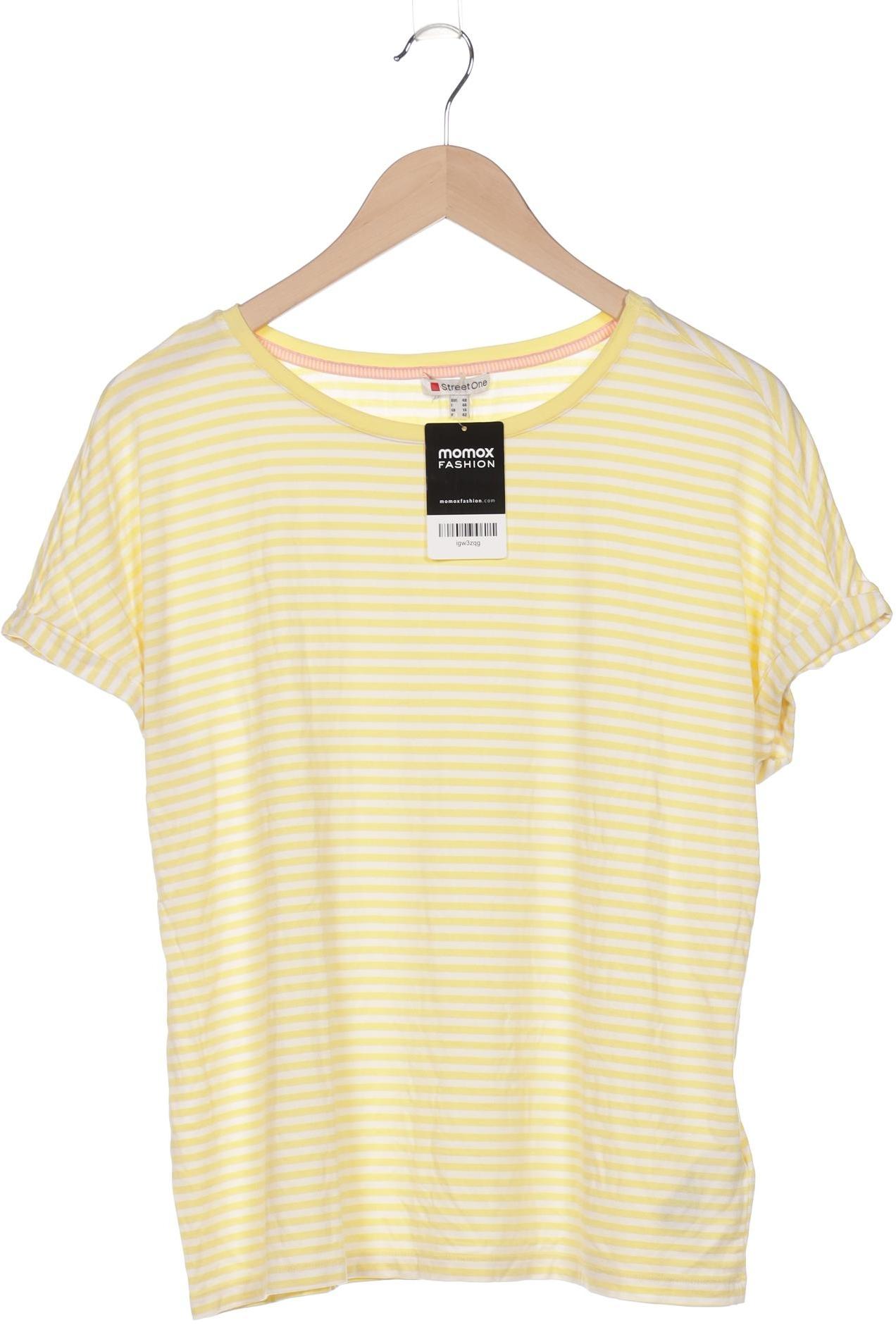 

Street One Damen T-Shirt, gelb, Gr. 40