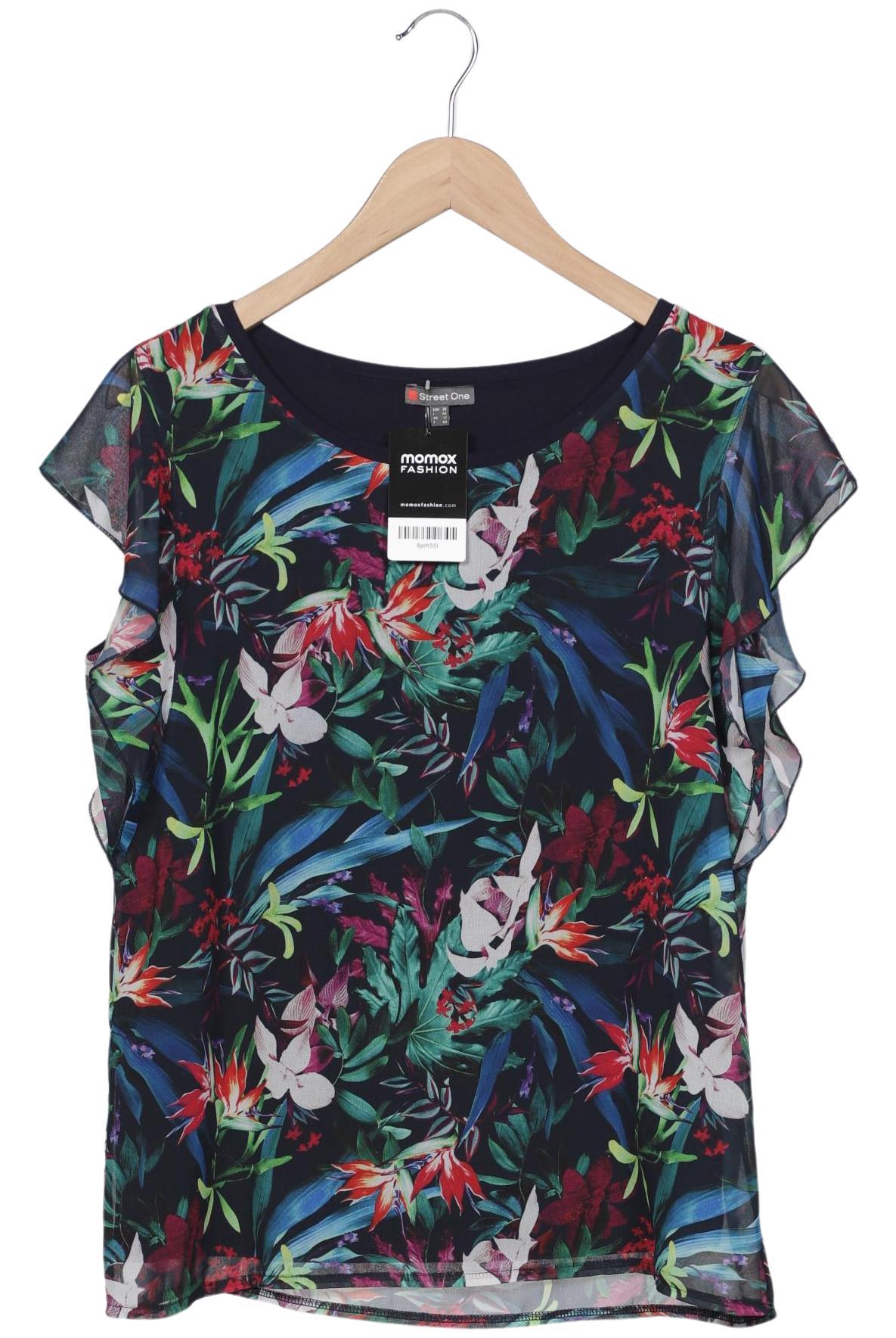 

Street One Damen Bluse, mehrfarbig, Gr. 38