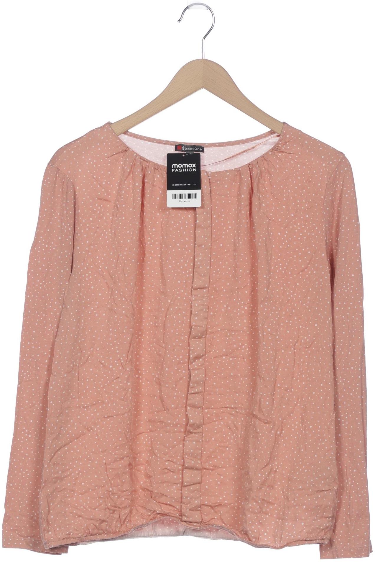 

Street One Damen Langarmshirt, pink, Gr. 42