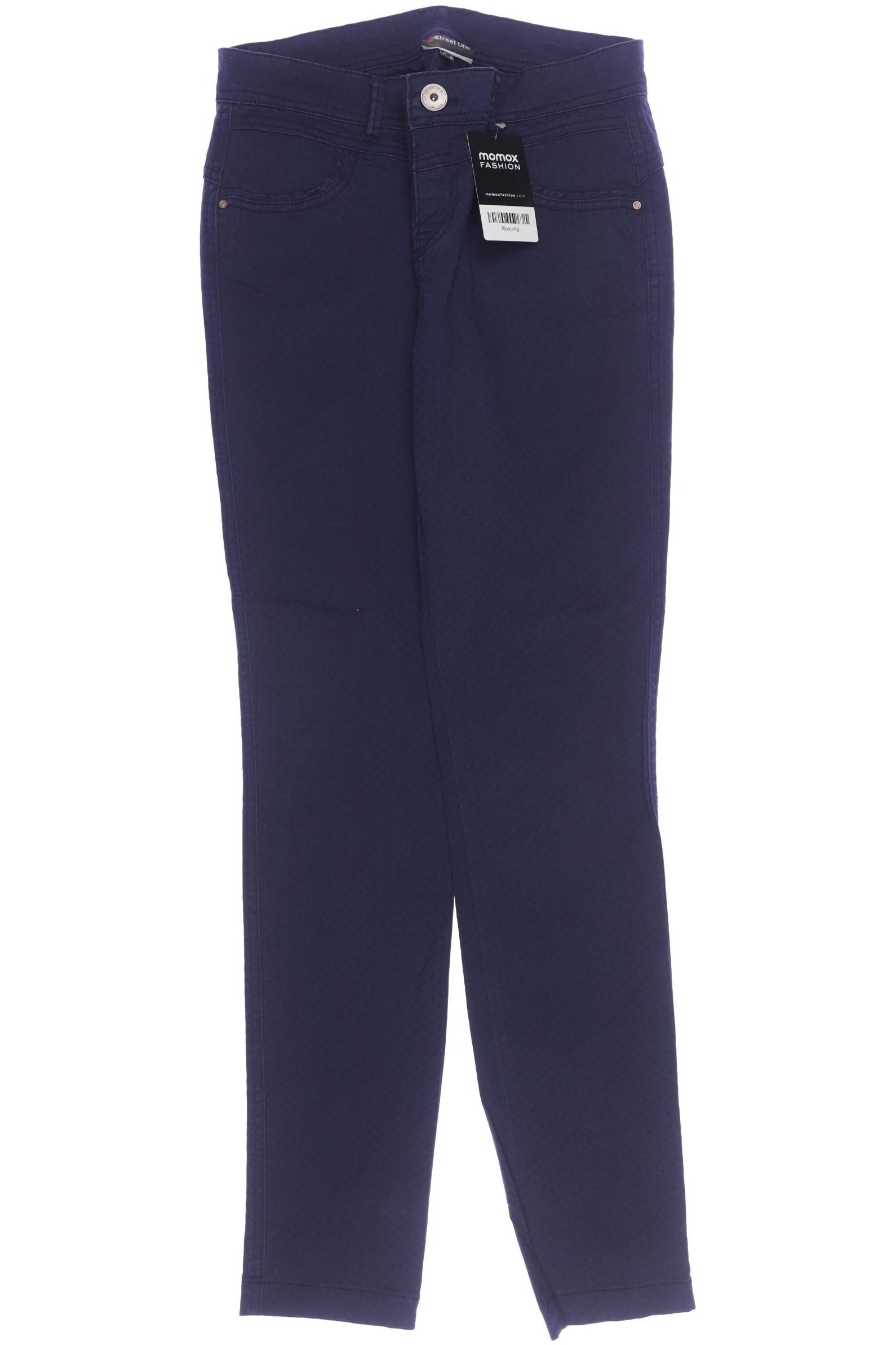 

Street One Damen Stoffhose, marineblau, Gr. 36