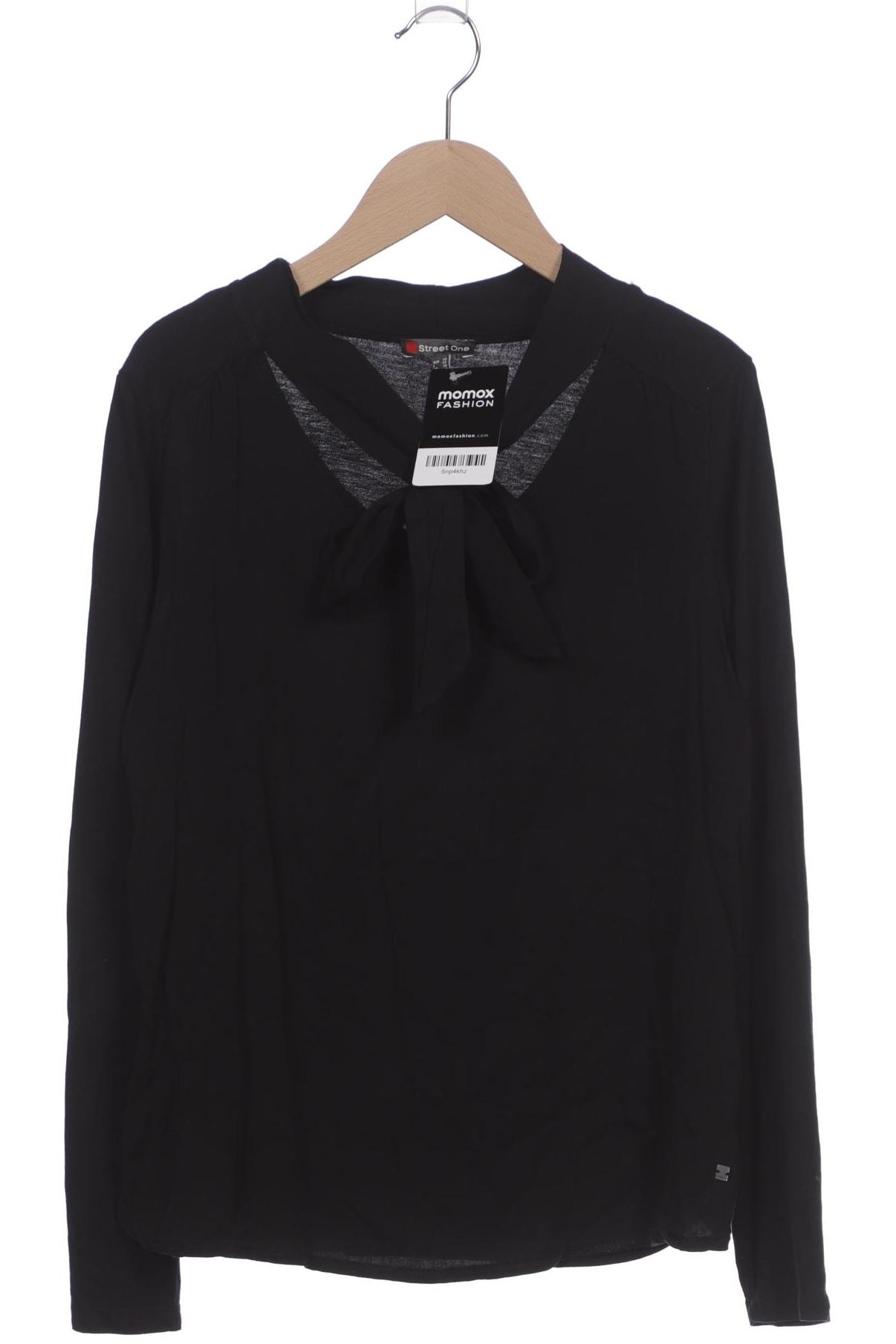 

Street One Damen Langarmshirt, schwarz, Gr. 38