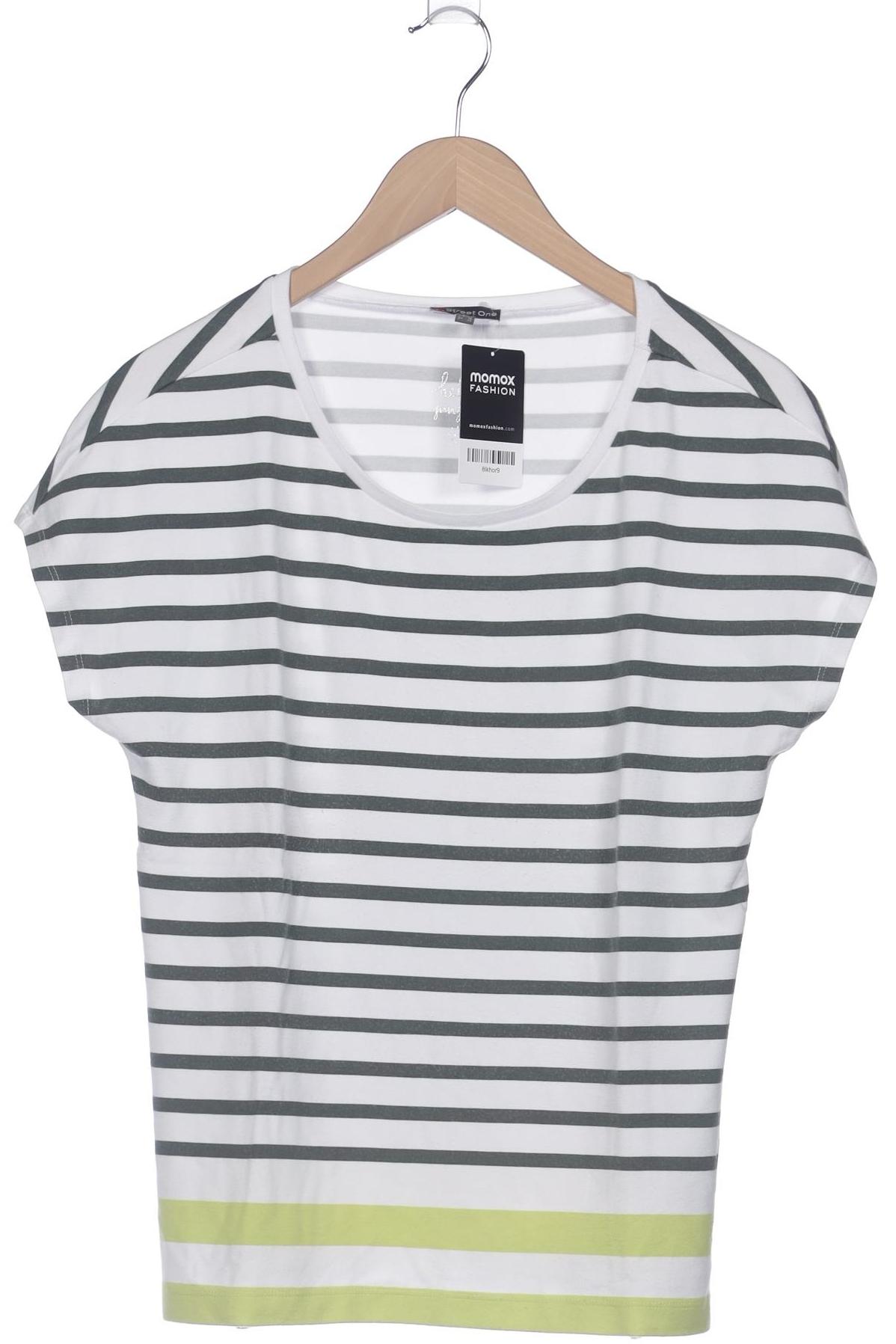 

Street One Damen T-Shirt, weiß, Gr. 42