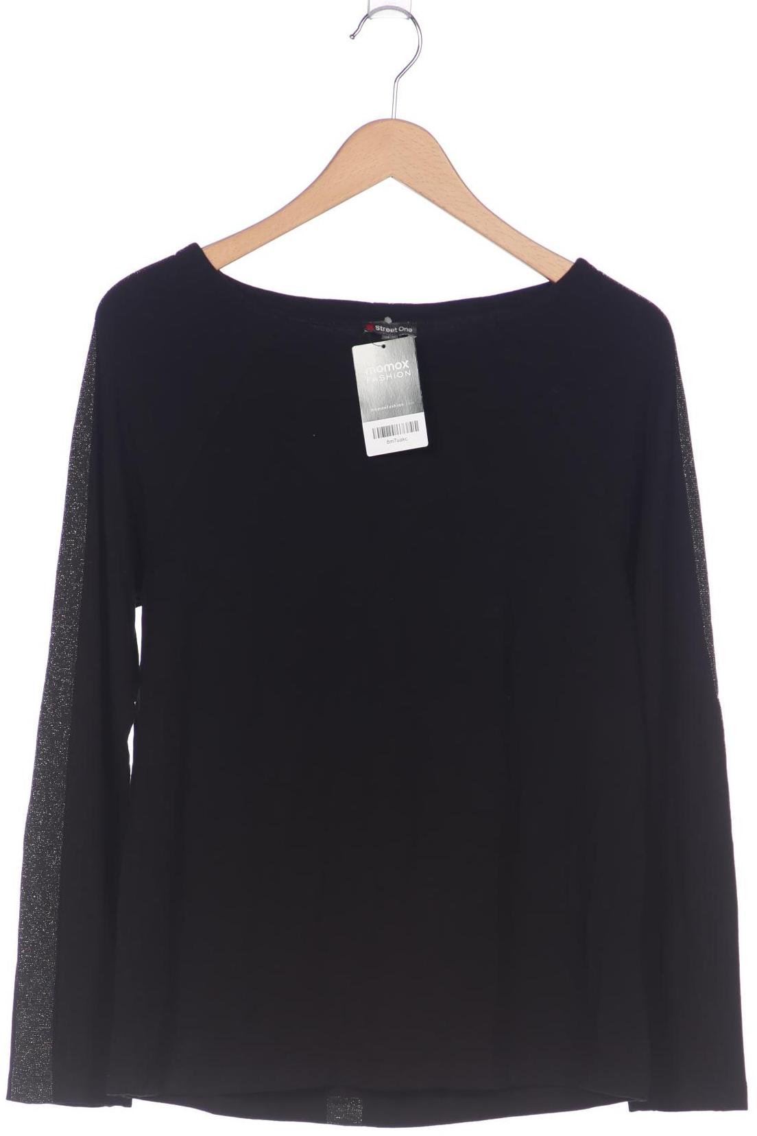 

Street One Damen Langarmshirt, schwarz, Gr. 40