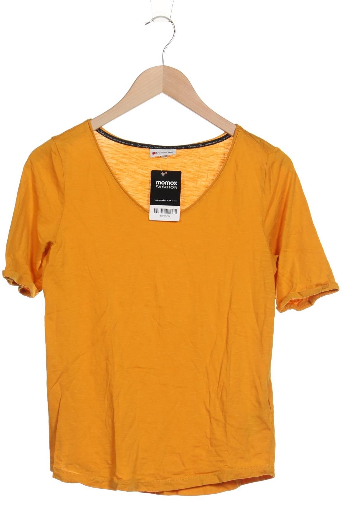 

Street One Damen T-Shirt, gelb, Gr. 36