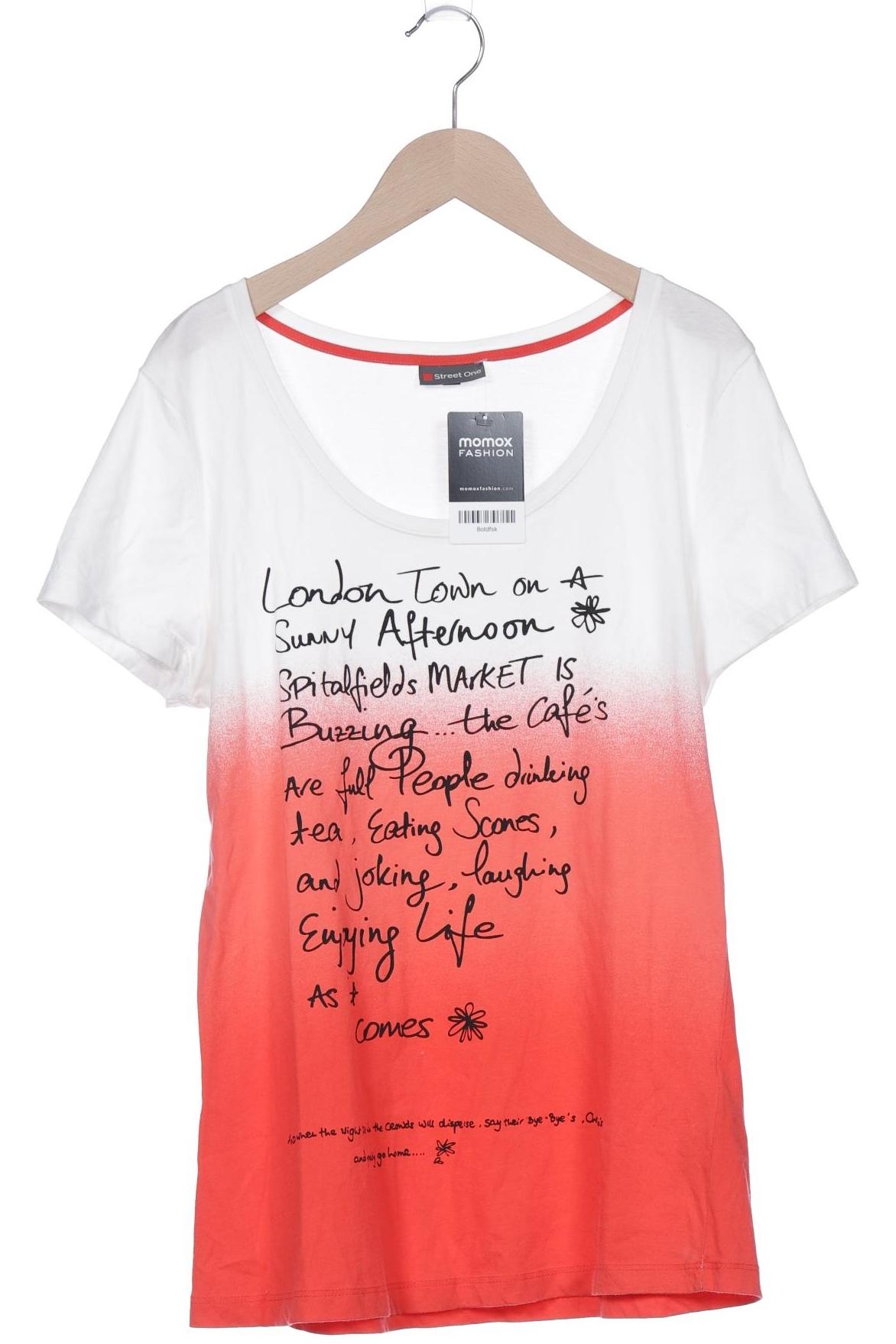 

Street One Damen T-Shirt, rot, Gr. 42