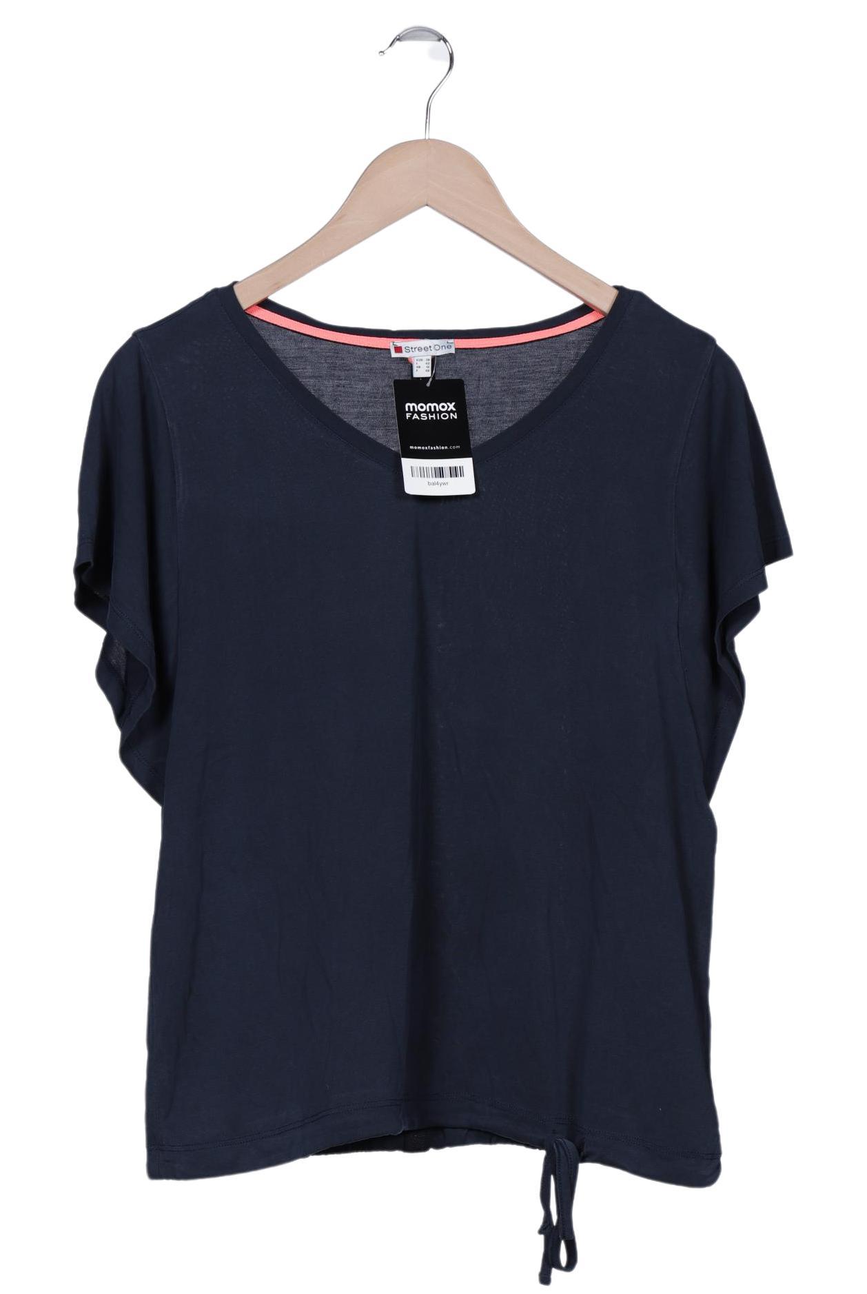 

Street One Damen T-Shirt, marineblau, Gr. 38