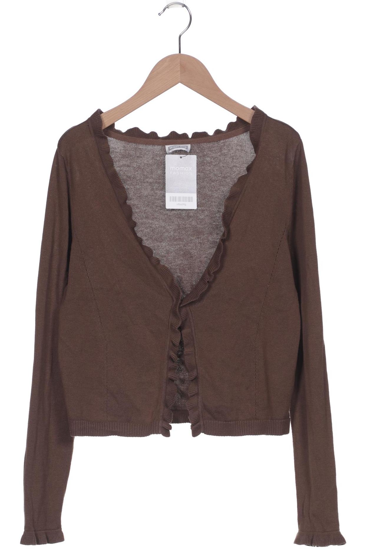 

Street One Damen Strickjacke, braun, Gr. 36