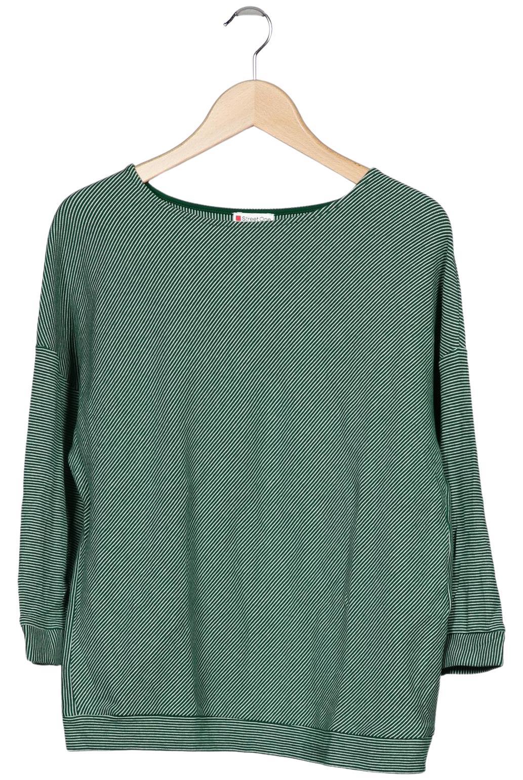

Street One Damen Langarmshirt, grün, Gr. 42