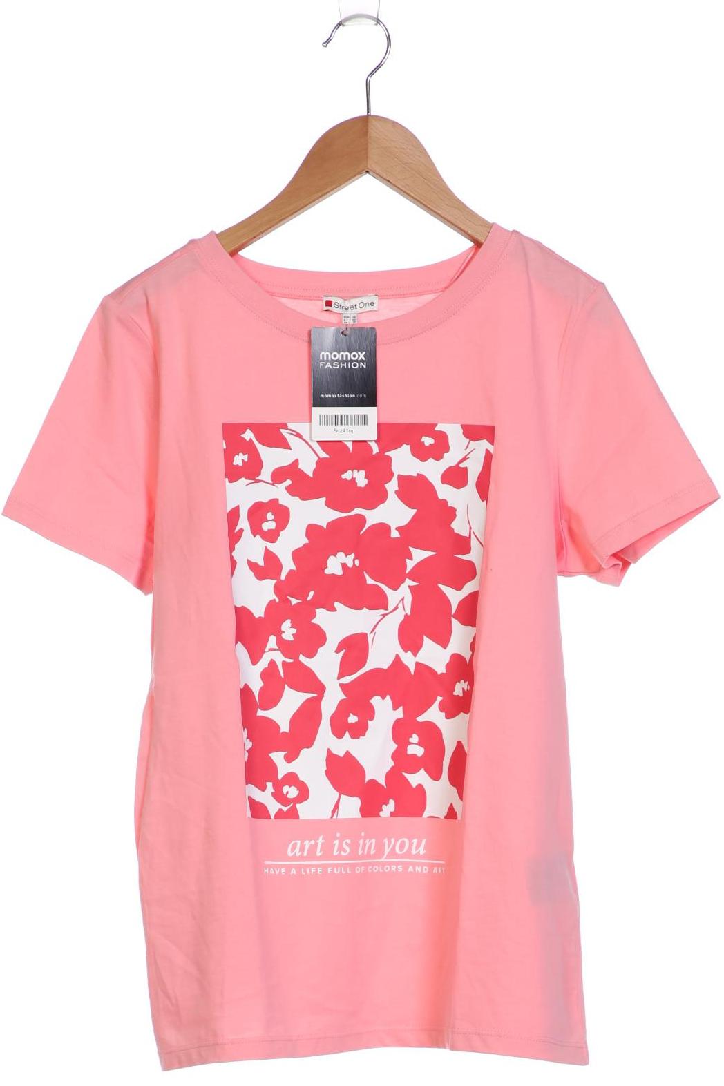 

Street One Damen T-Shirt, pink, Gr. 38