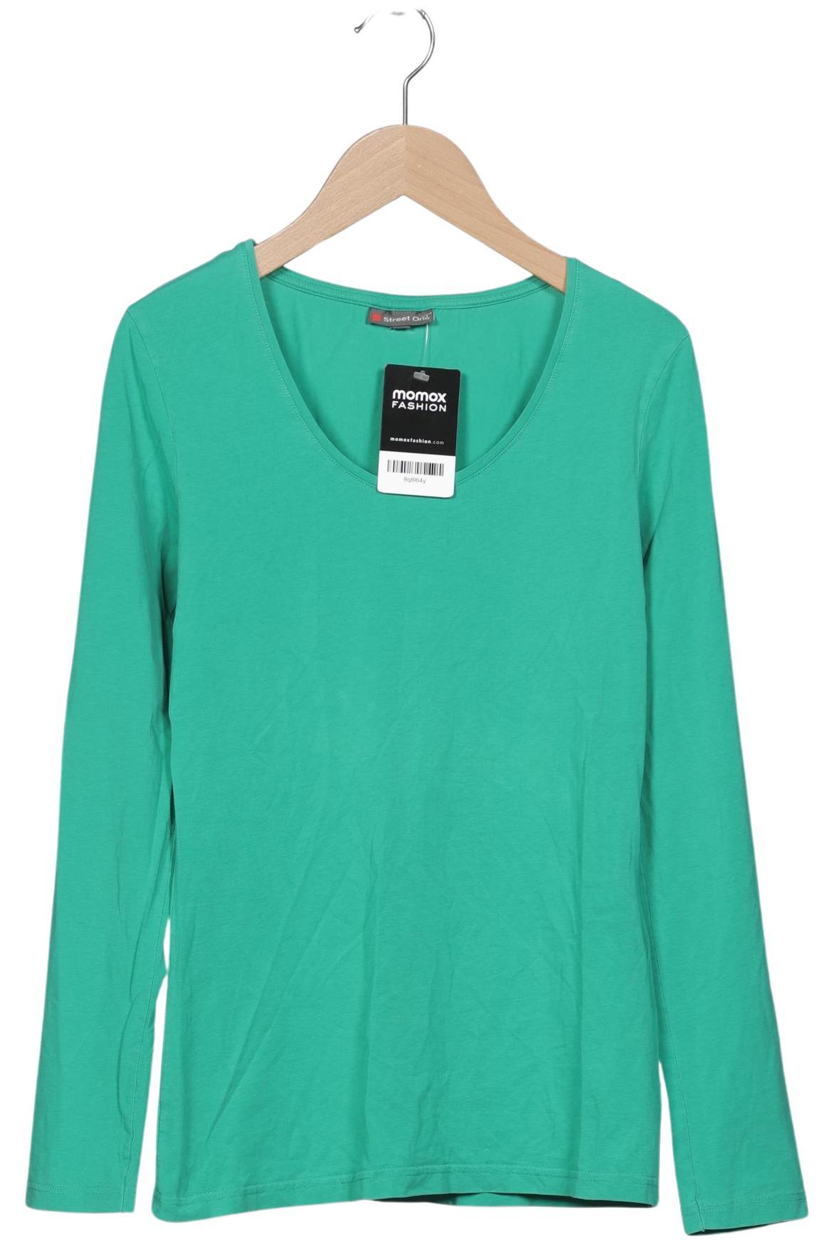

Street One Damen Langarmshirt, grün, Gr. 38
