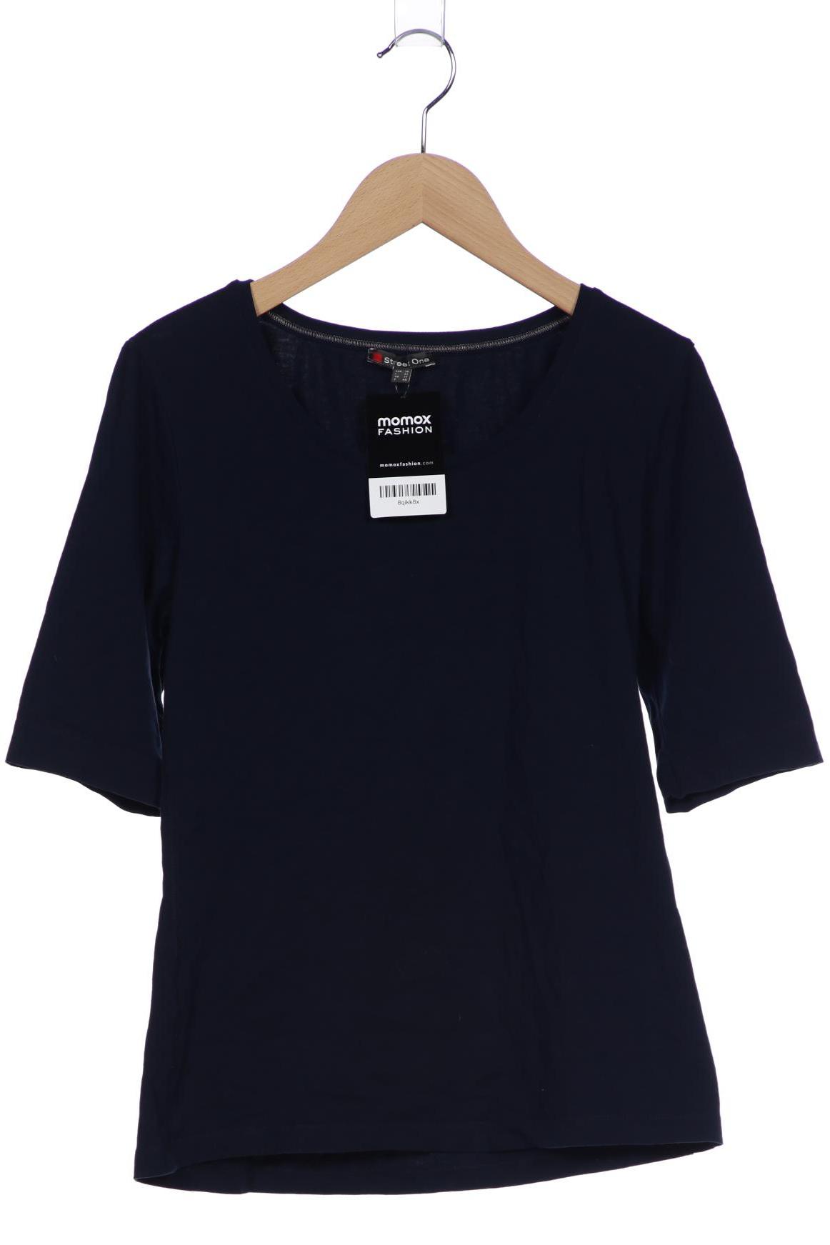 

Street One Damen T-Shirt, marineblau, Gr. 38