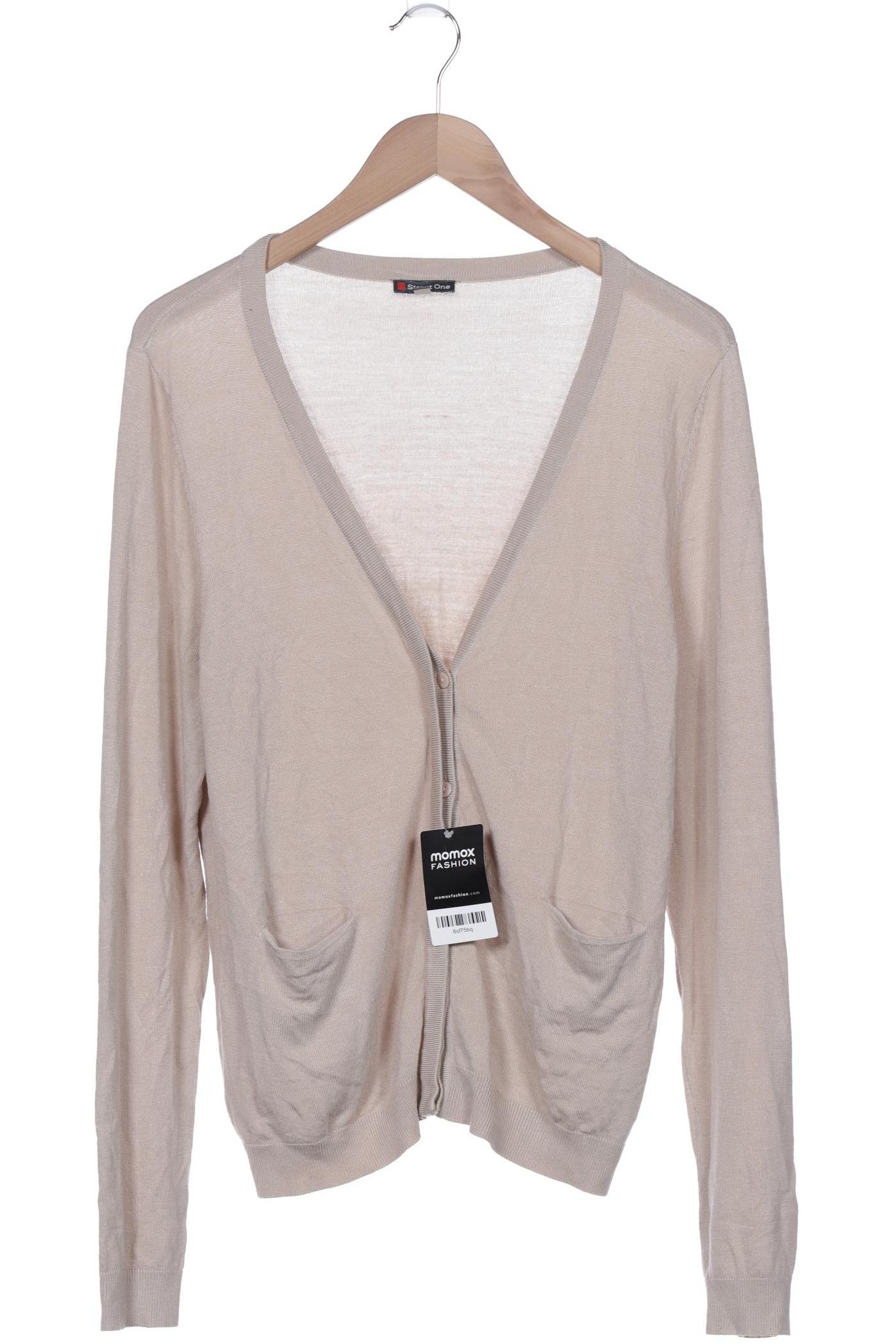 

Street One Damen Strickjacke, beige, Gr. 42
