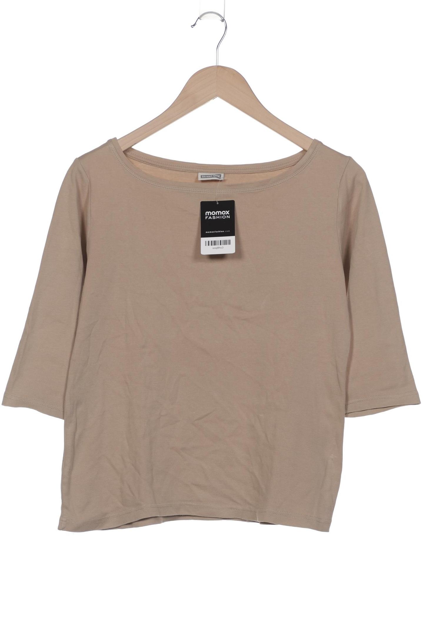 

Street One Damen T-Shirt, beige, Gr. 40