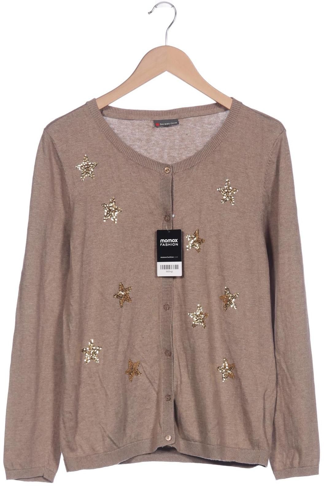 

Street One Damen Strickjacke, beige, Gr. 44