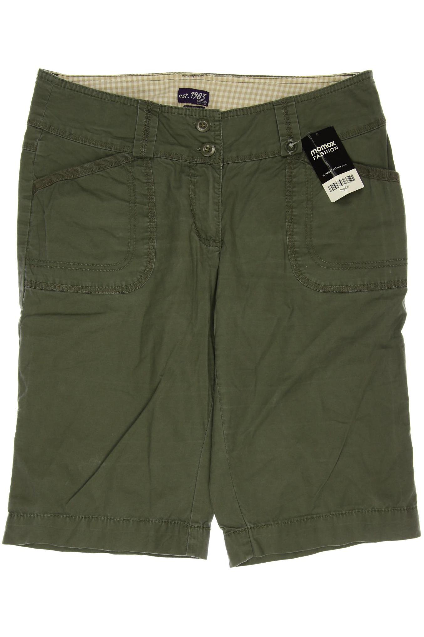 

Street One Damen Shorts, grün, Gr. 38