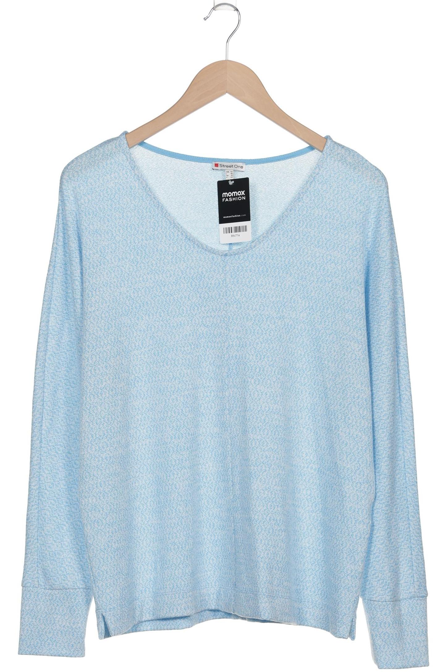 

Street One Damen Pullover, blau, Gr. 42