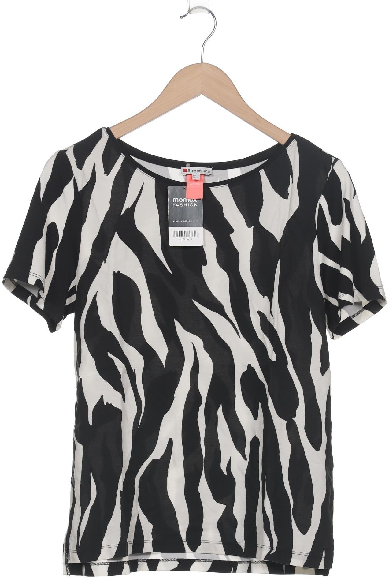 

Street One Damen T-Shirt, schwarz, Gr. 36