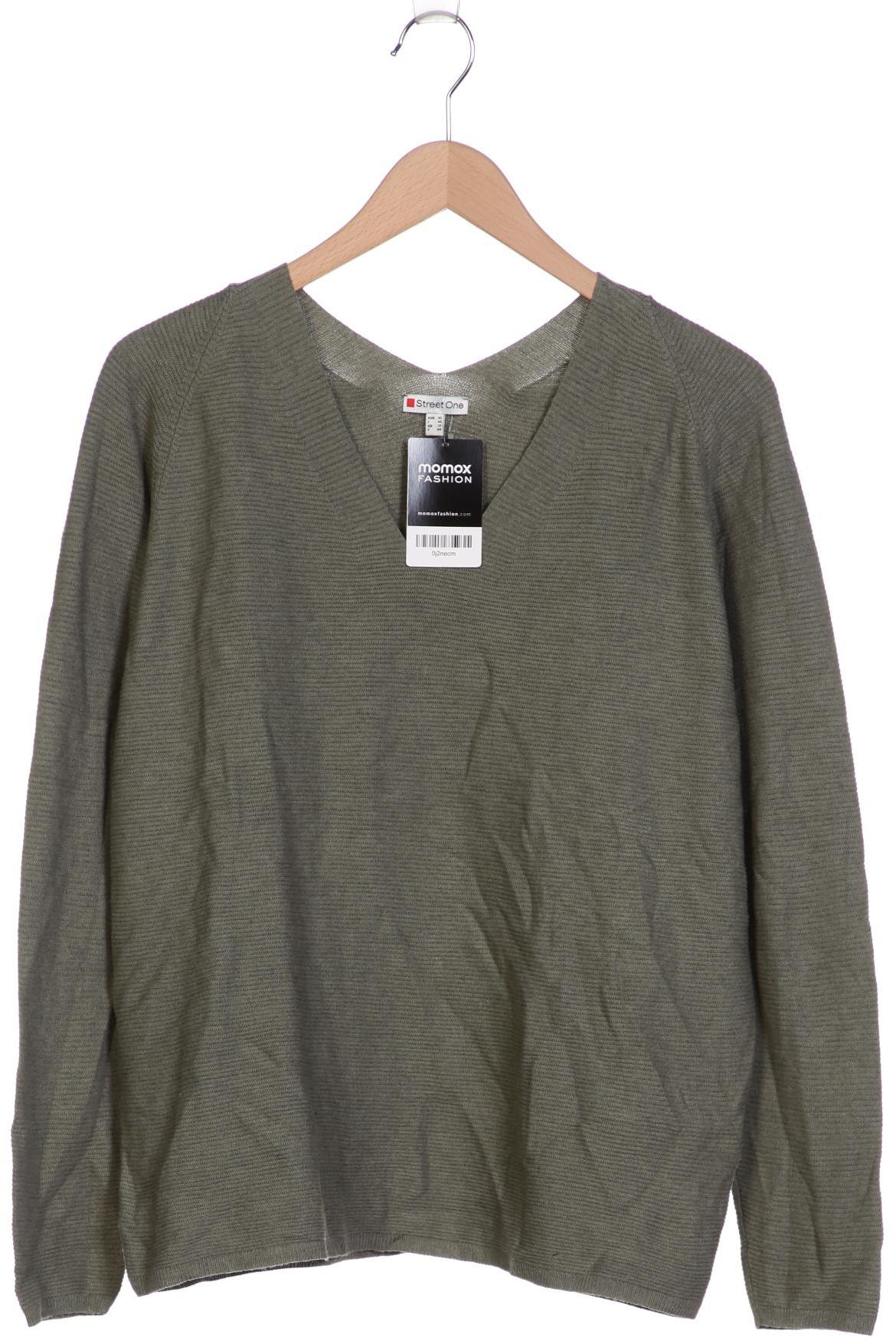 

Street One Damen Pullover, grün, Gr. 38