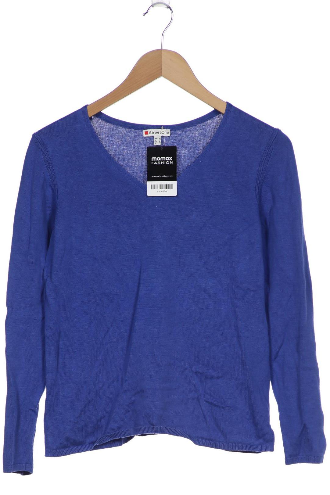 

Street One Damen Pullover, blau, Gr. 36