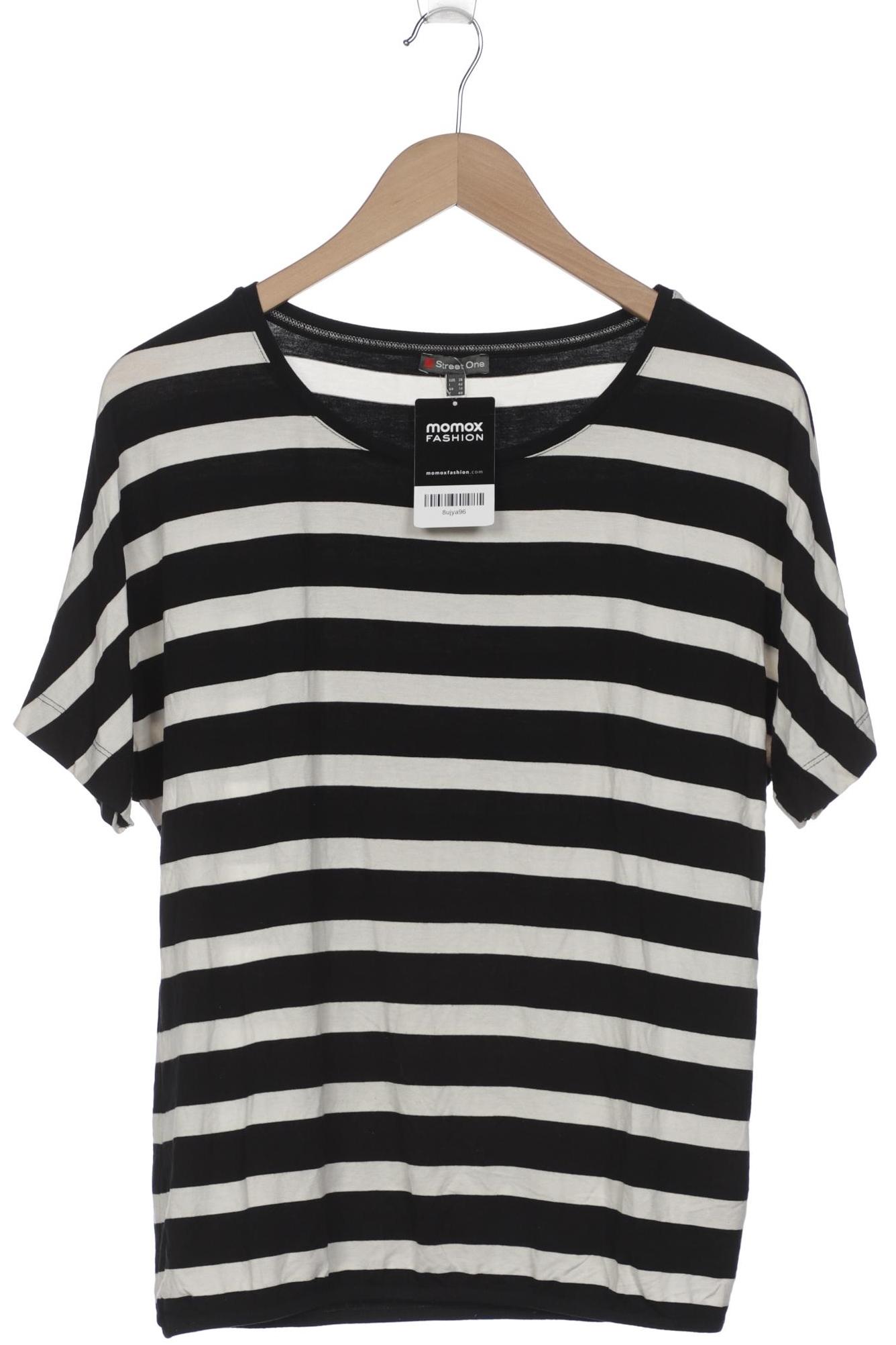 

Street One Damen T-Shirt, schwarz, Gr. 38