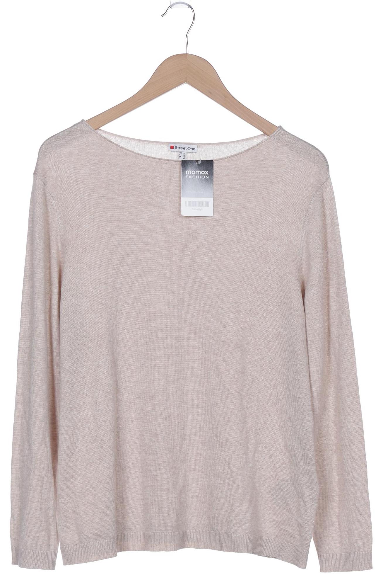 

Street One Damen Pullover, beige, Gr. 42