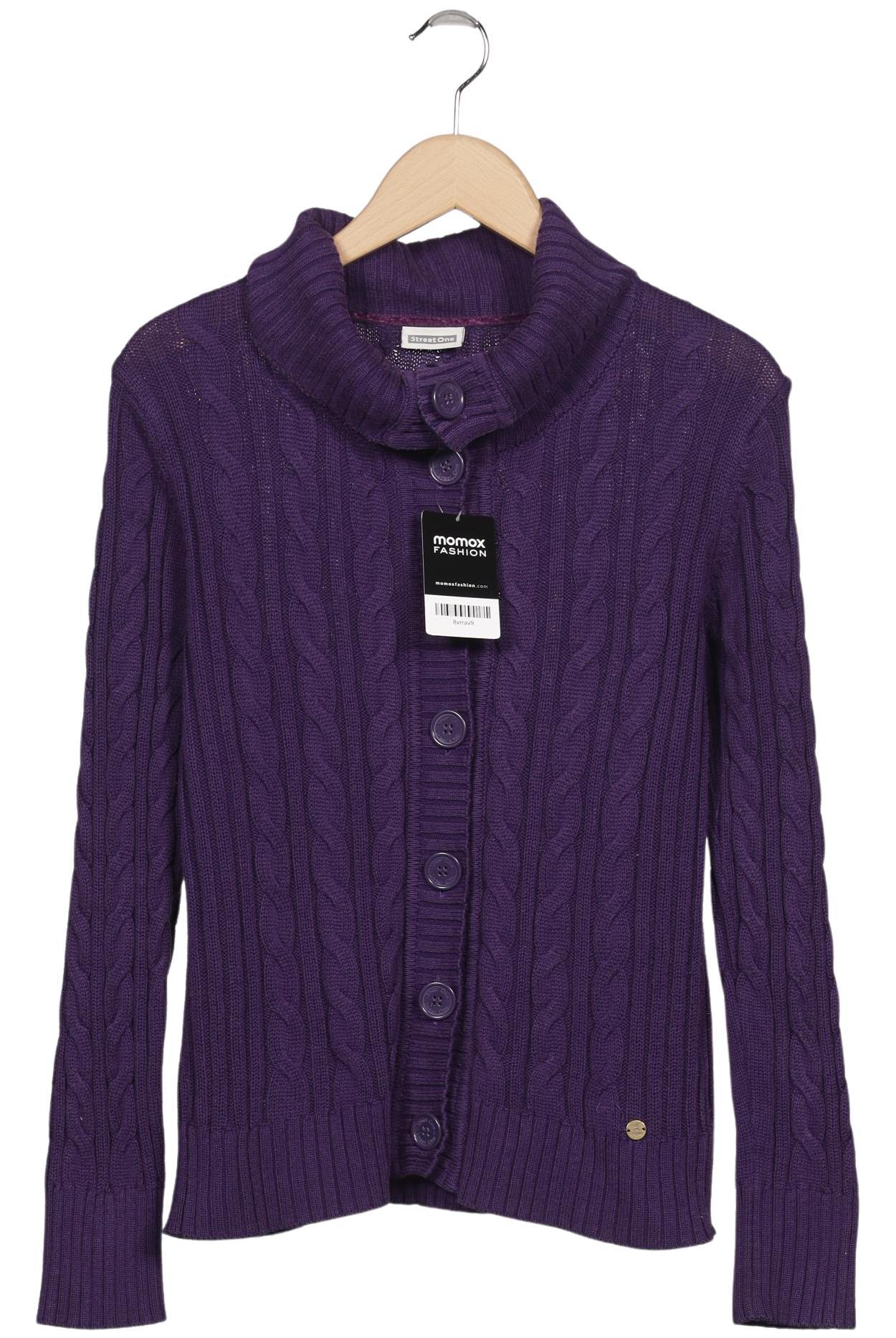 

Street One Damen Strickjacke, flieder, Gr. 40