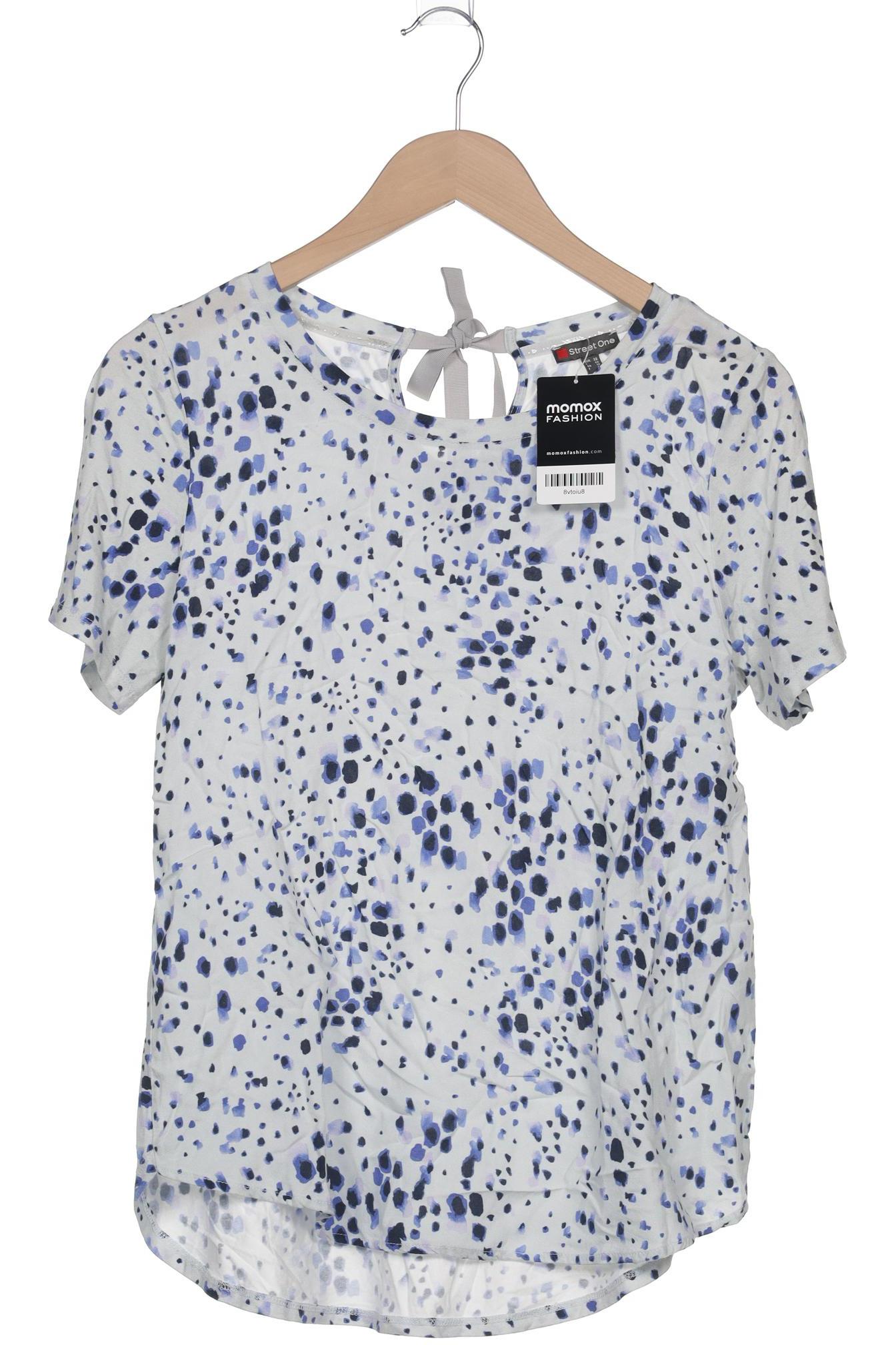 

Street One Damen T-Shirt, blau, Gr. 38