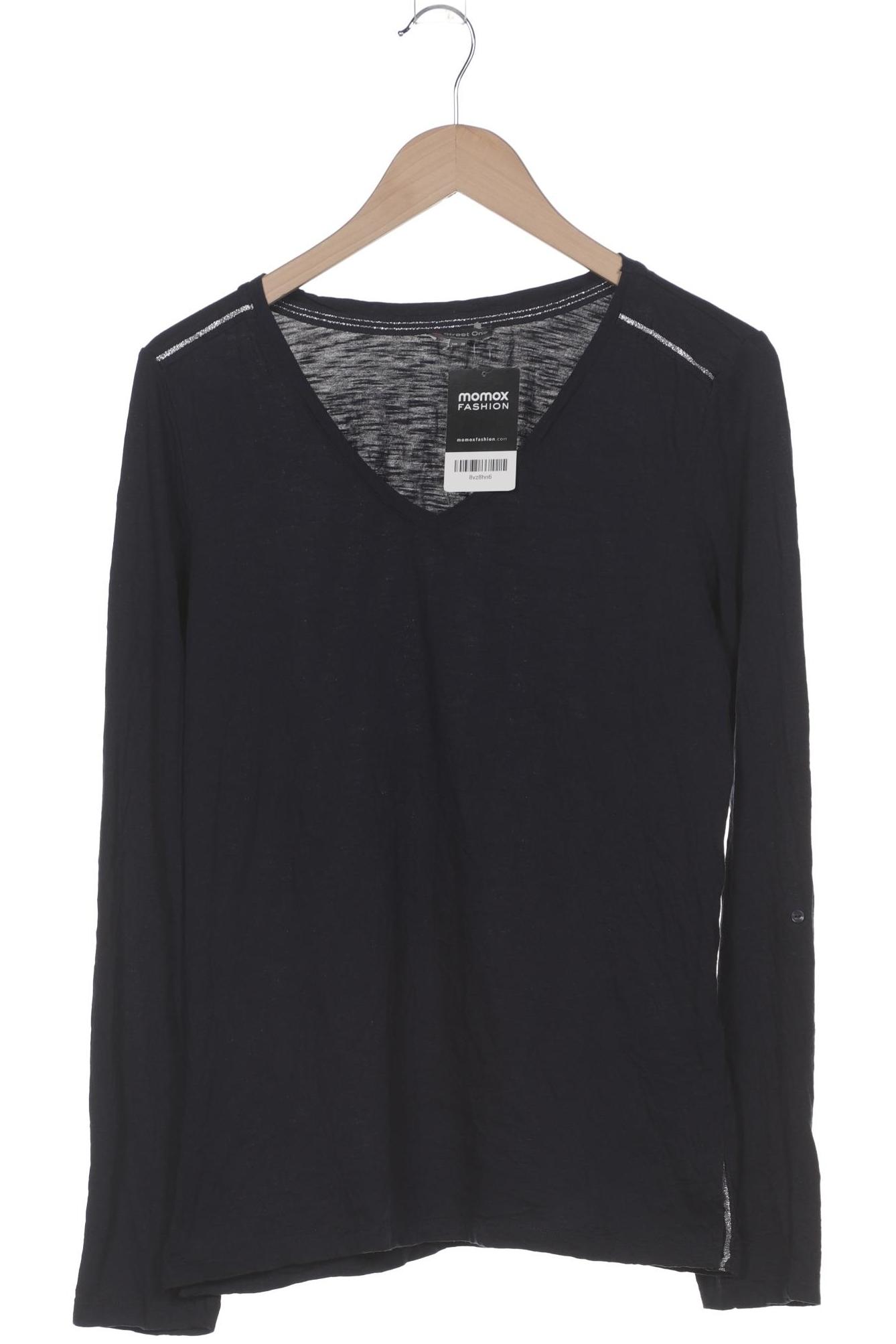 

Street One Damen Langarmshirt, marineblau, Gr. 38