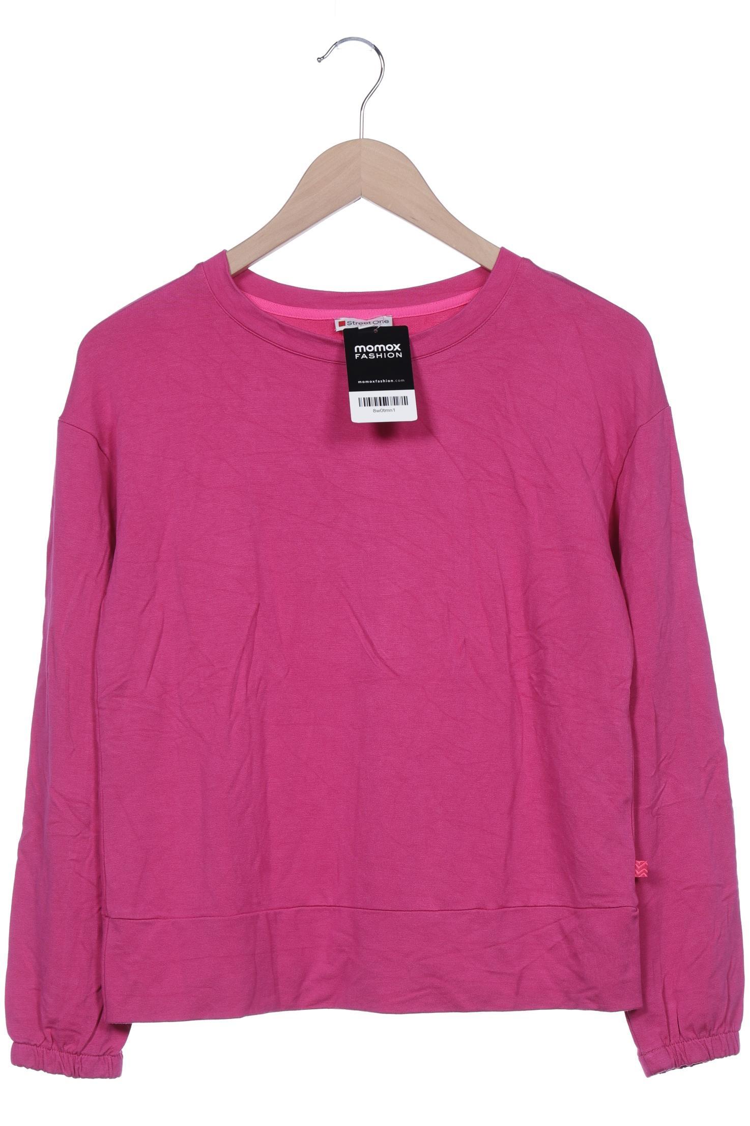 

Street One Damen Langarmshirt, pink, Gr. 34