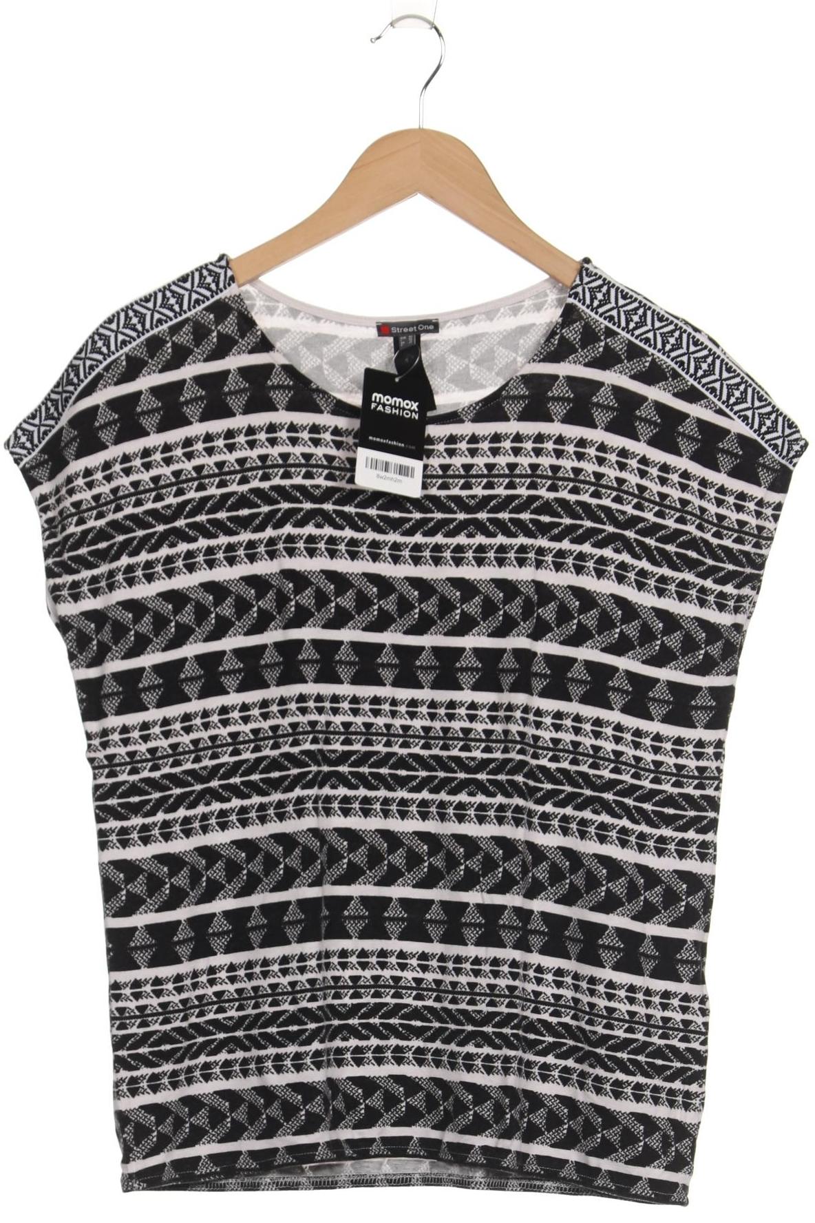 

Street One Damen T-Shirt, schwarz, Gr. 40