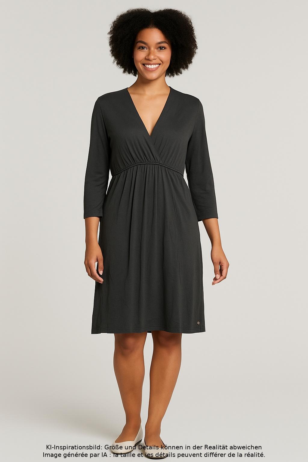 

Street One Damen Kleid, grau, Gr. 40