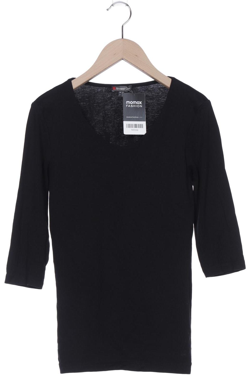 

Street One Damen Langarmshirt, schwarz, Gr. 36