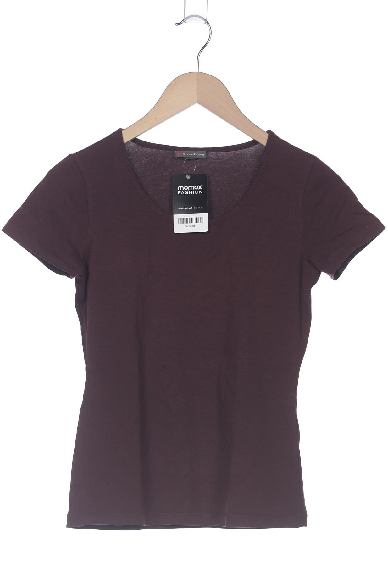 

Street One Damen T-Shirt, bordeaux, Gr. 36