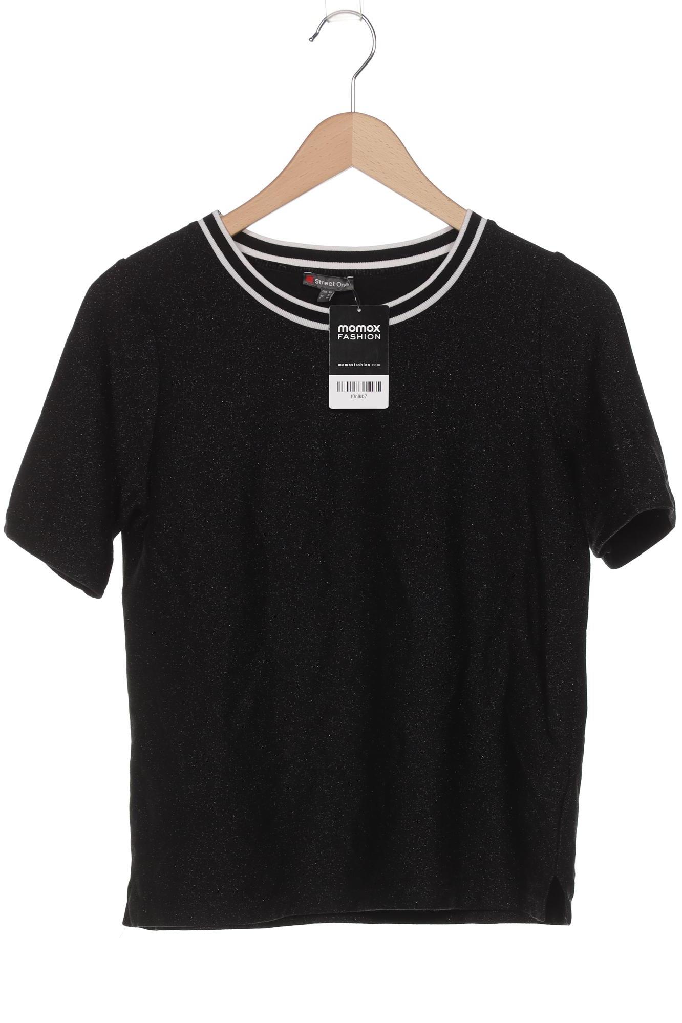 

Street One Damen T-Shirt, schwarz, Gr. 36