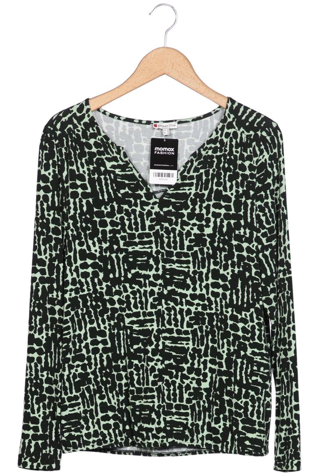 

Street One Damen Langarmshirt, grün, Gr. 38
