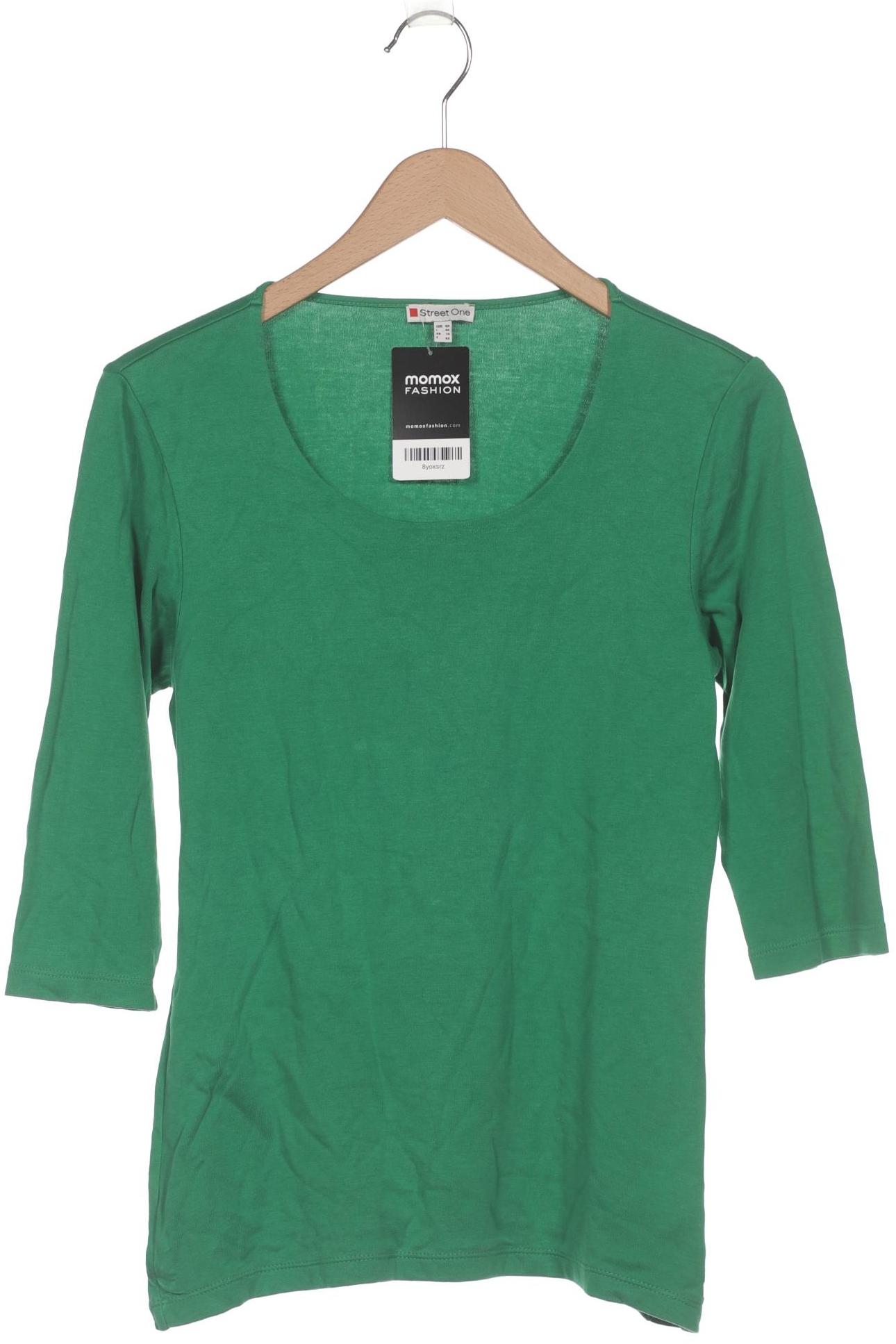 

Street One Damen Langarmshirt, grün, Gr. 40