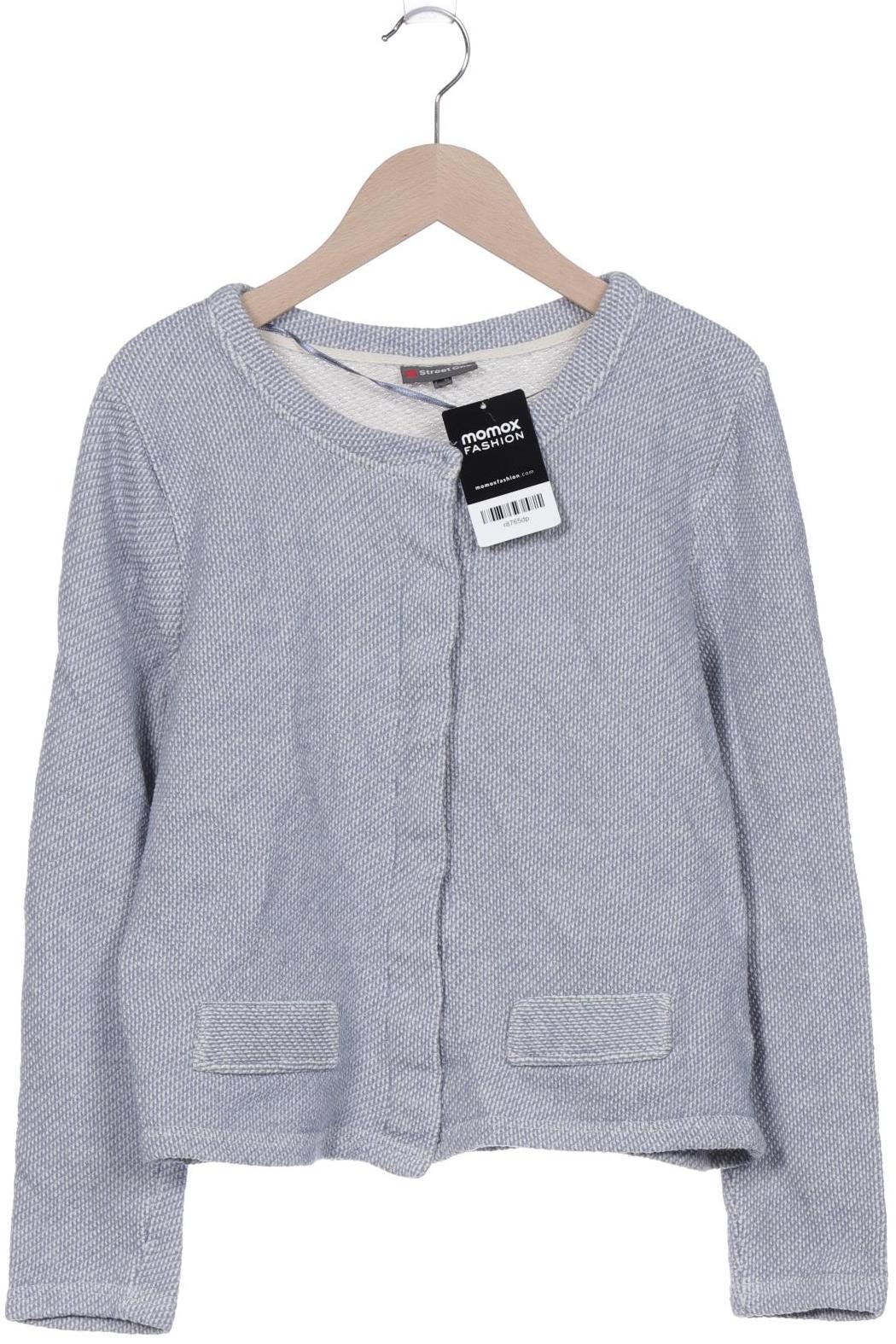 

Street One Damen Strickjacke, hellblau, Gr. 38